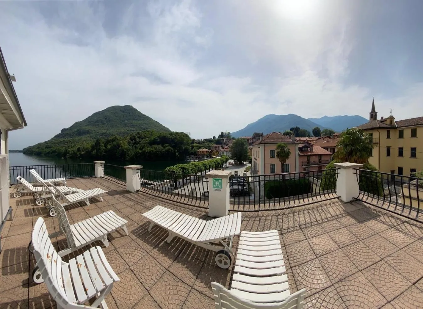 Bird's eye view in Hotel Due Palme