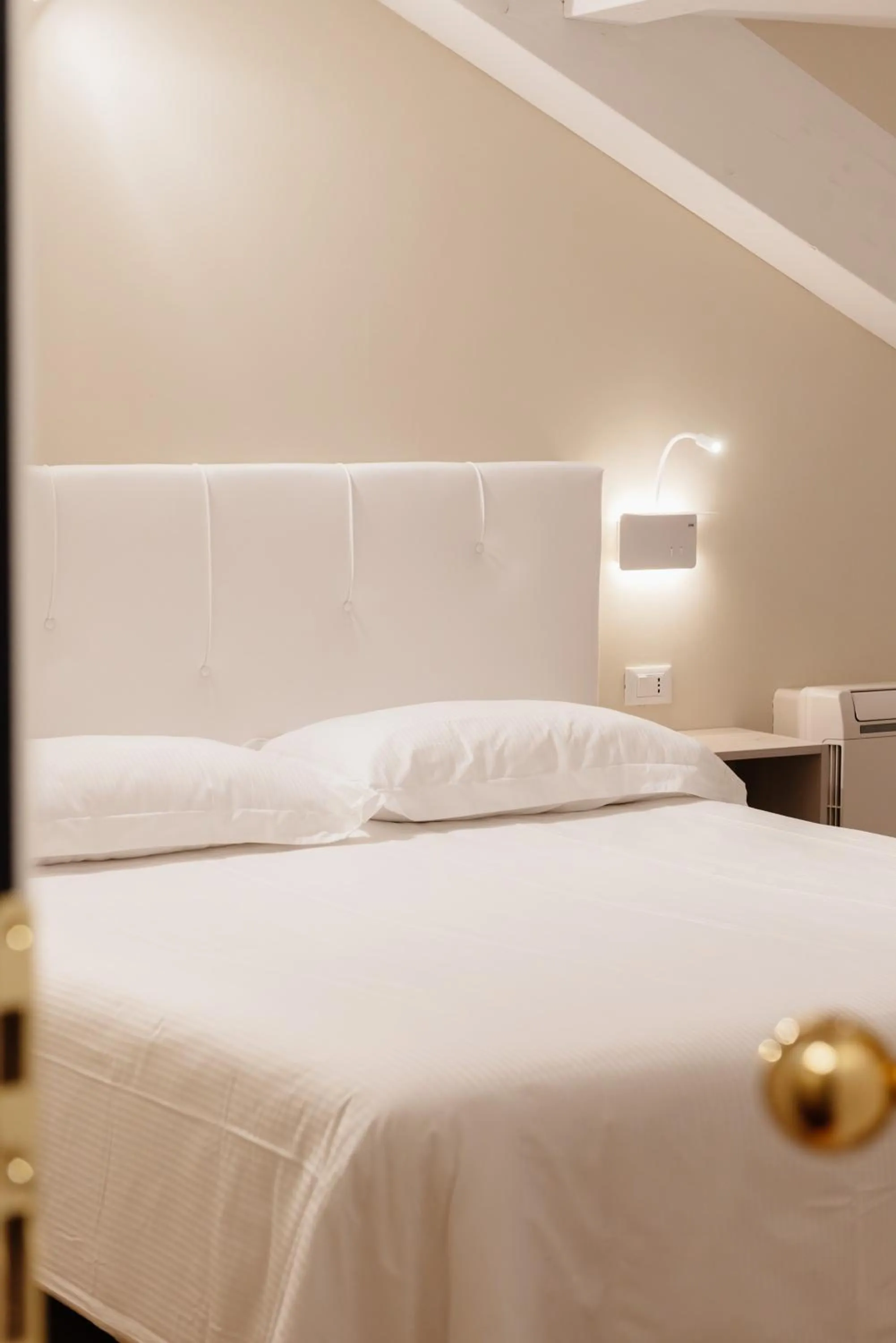 Bed in Hotel Due Palme