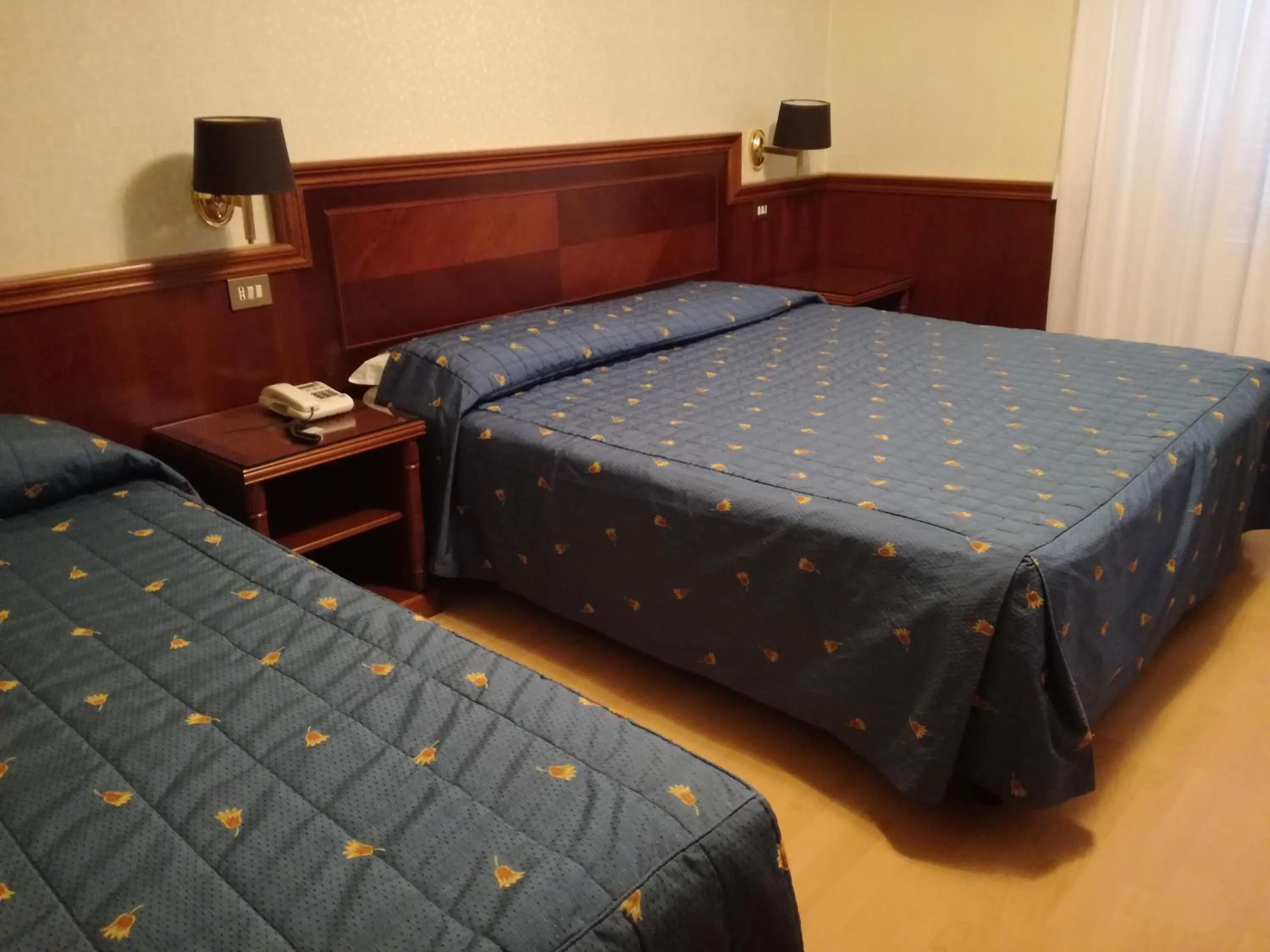 Bedroom, Bed in Hotel Due Palme