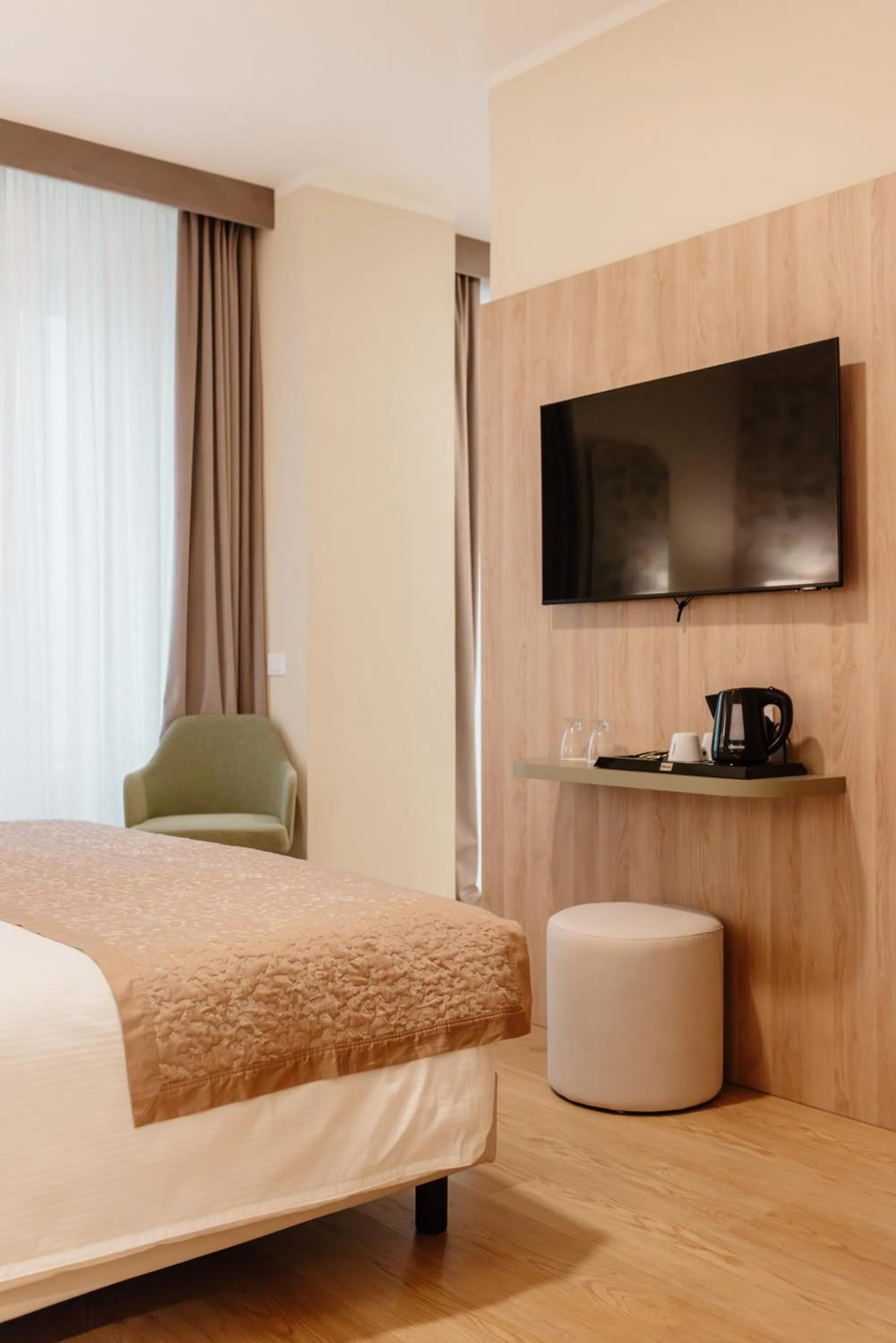 Bed in Hotel Due Palme