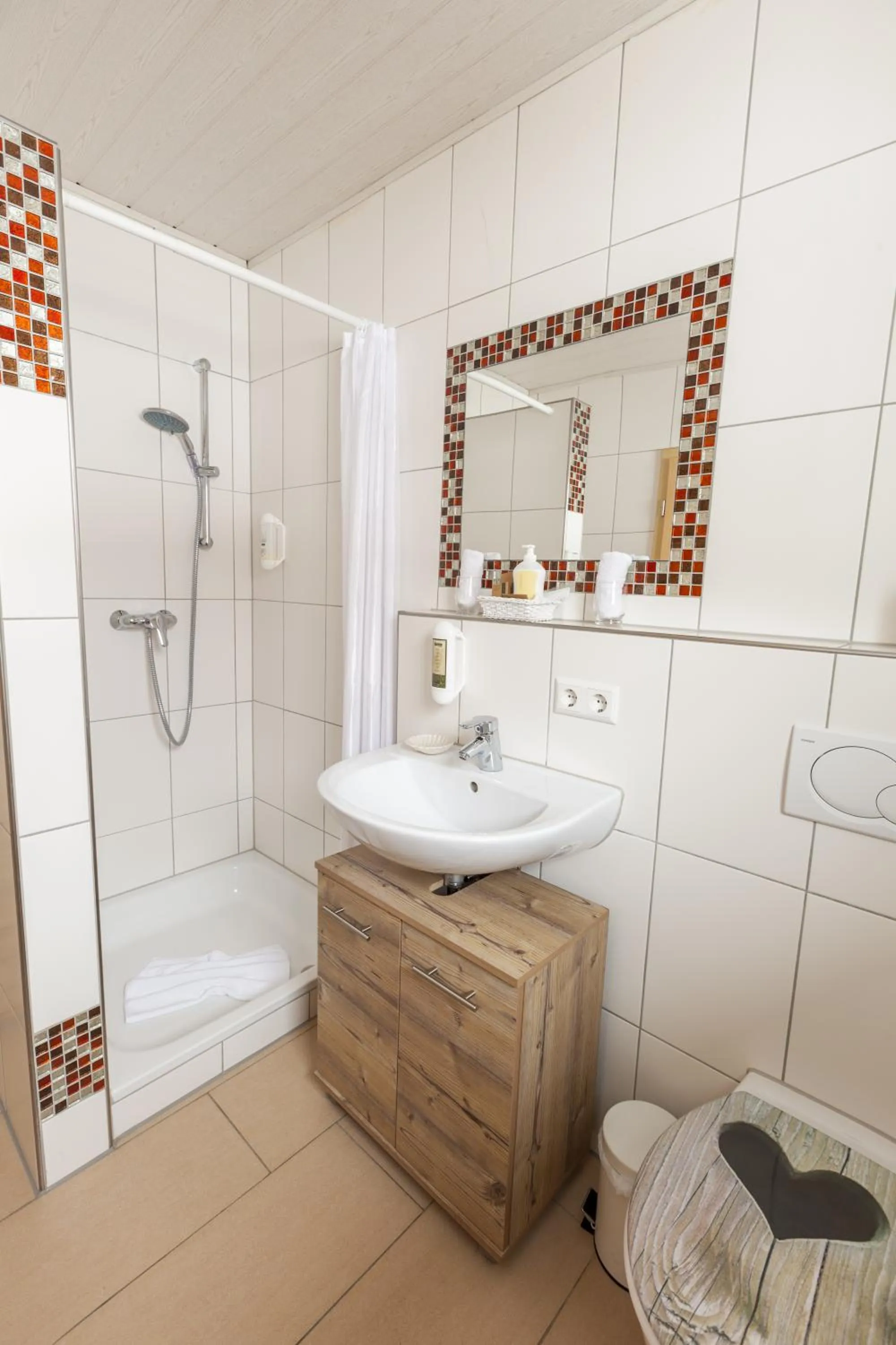 Bathroom in Hotel Hofgut Tiergarten