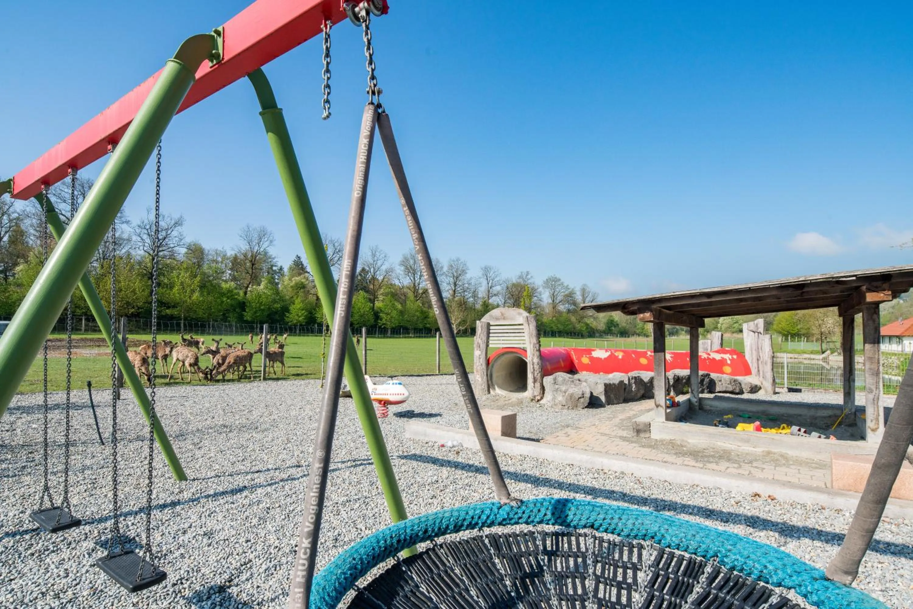 Children play ground in Hotel Hofgut Tiergarten