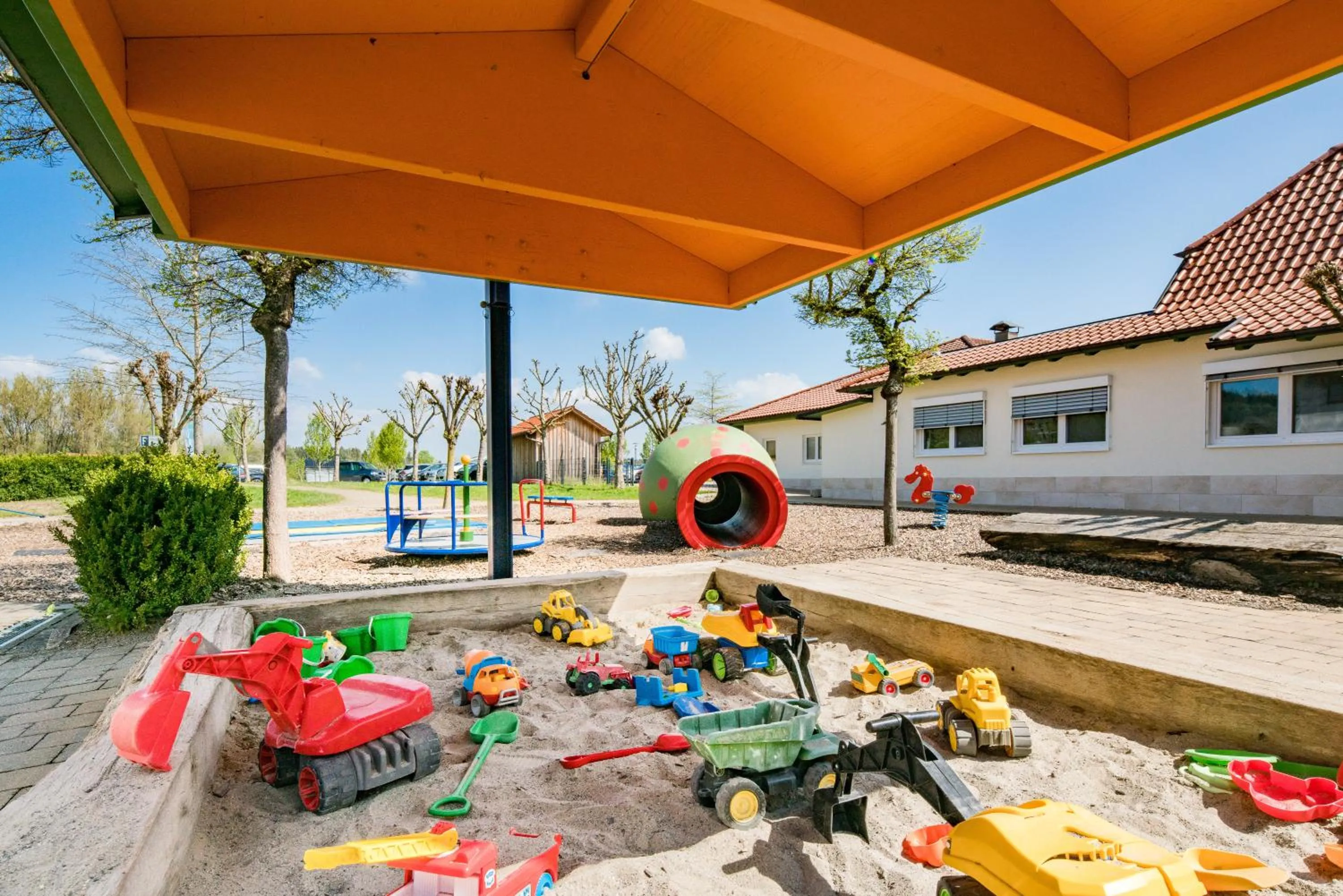 Children play ground in Hotel Hofgut Tiergarten