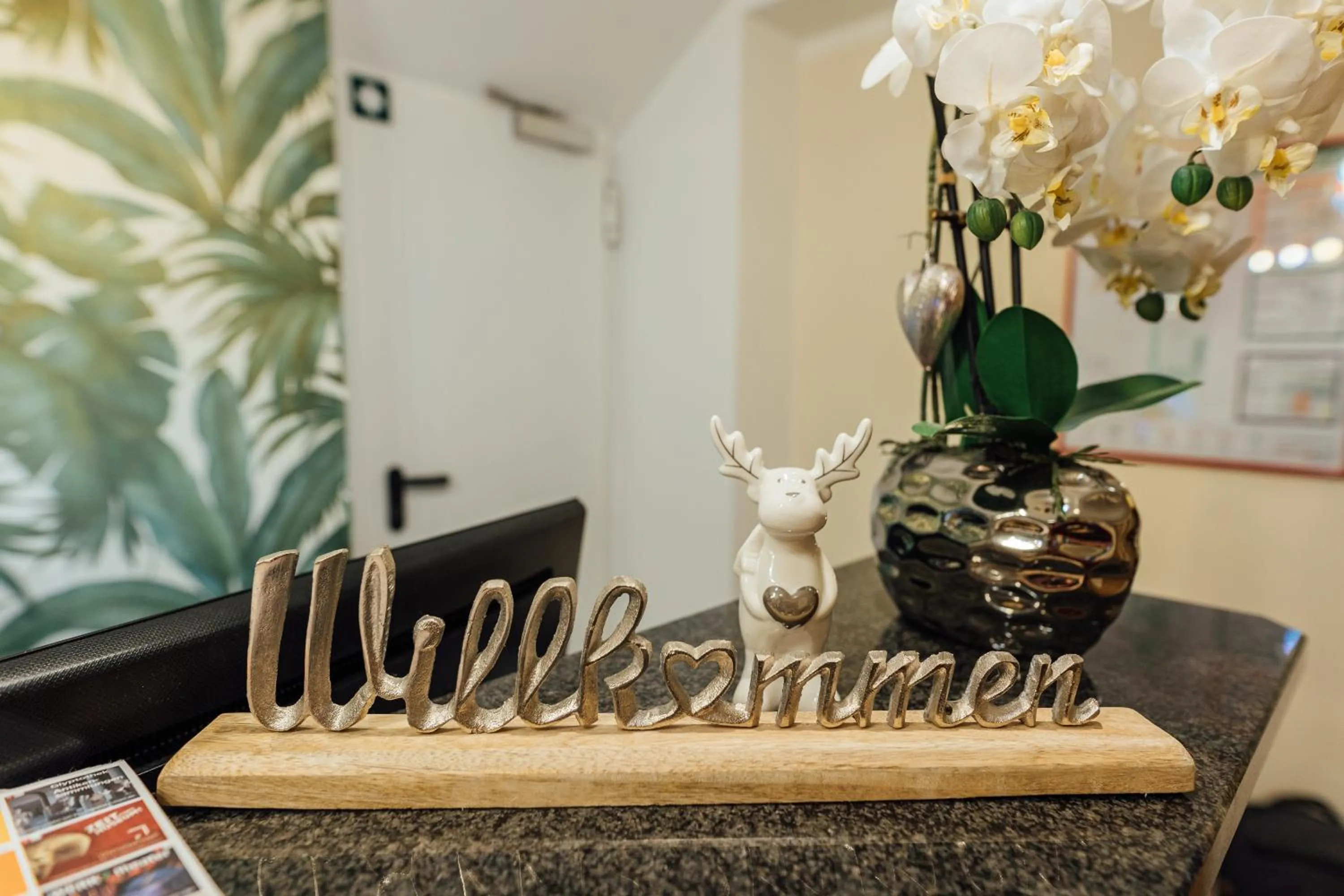 Lobby or reception in Hotel Andra München