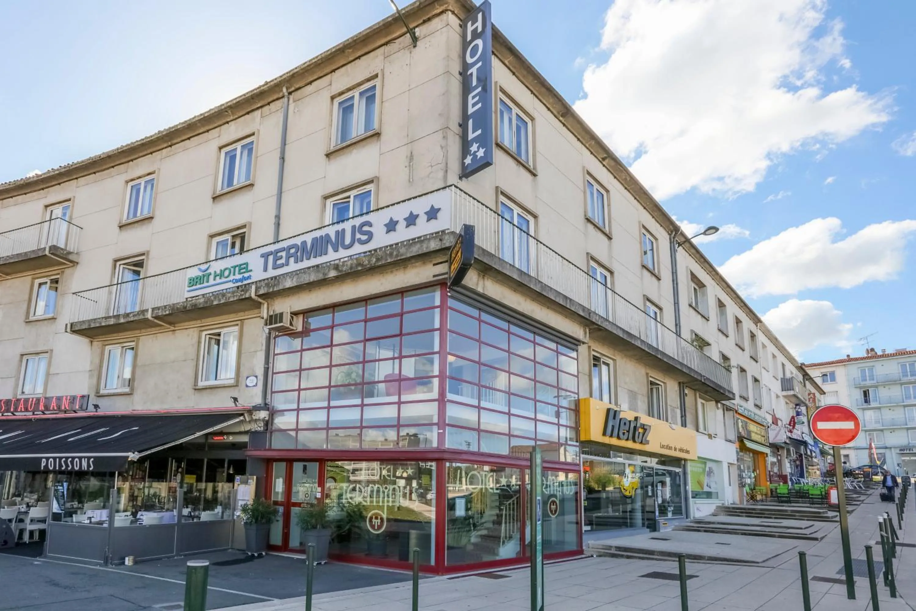 Property building in Brit Hotel Terminus
