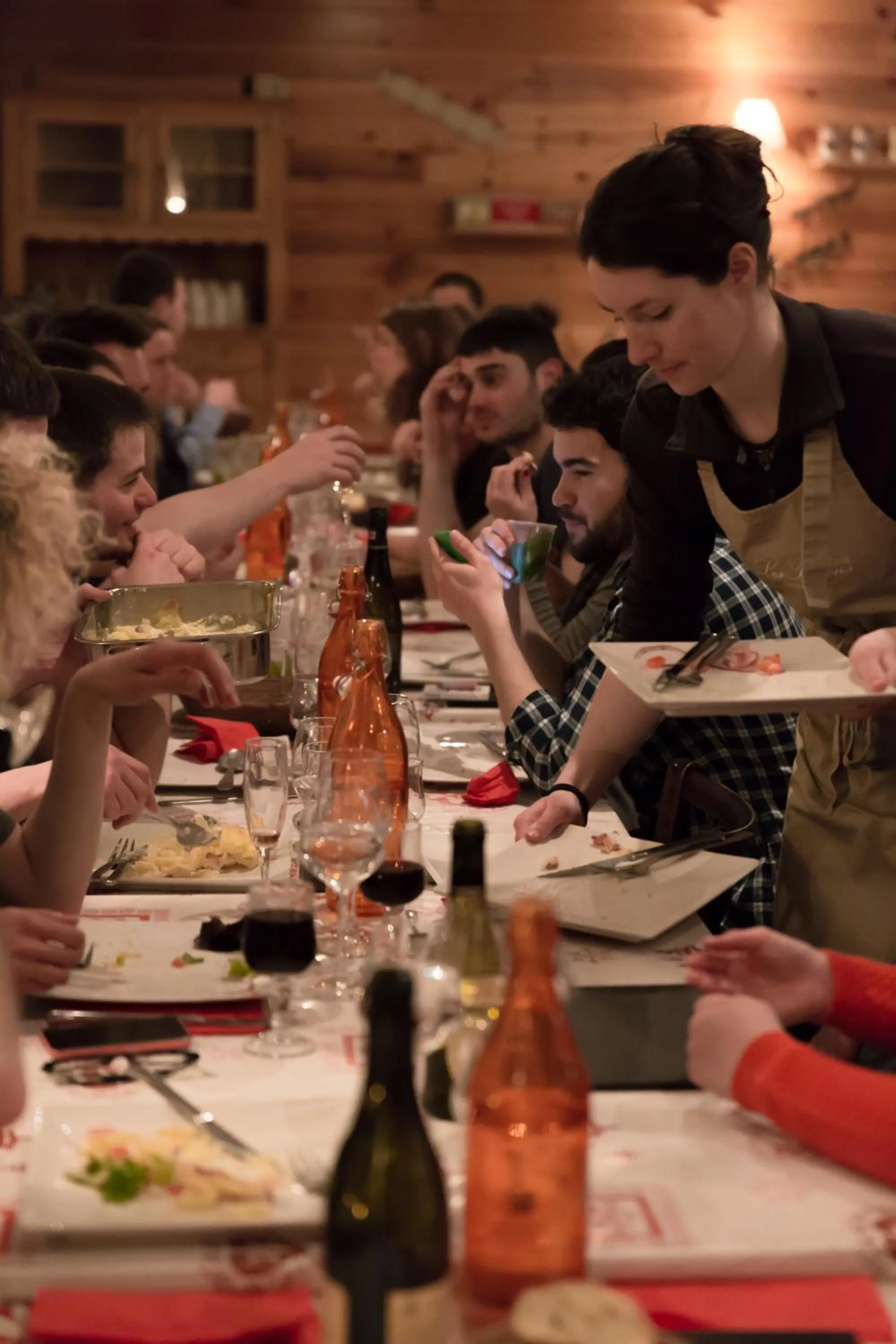 Dinner in Hotel Les Flocons