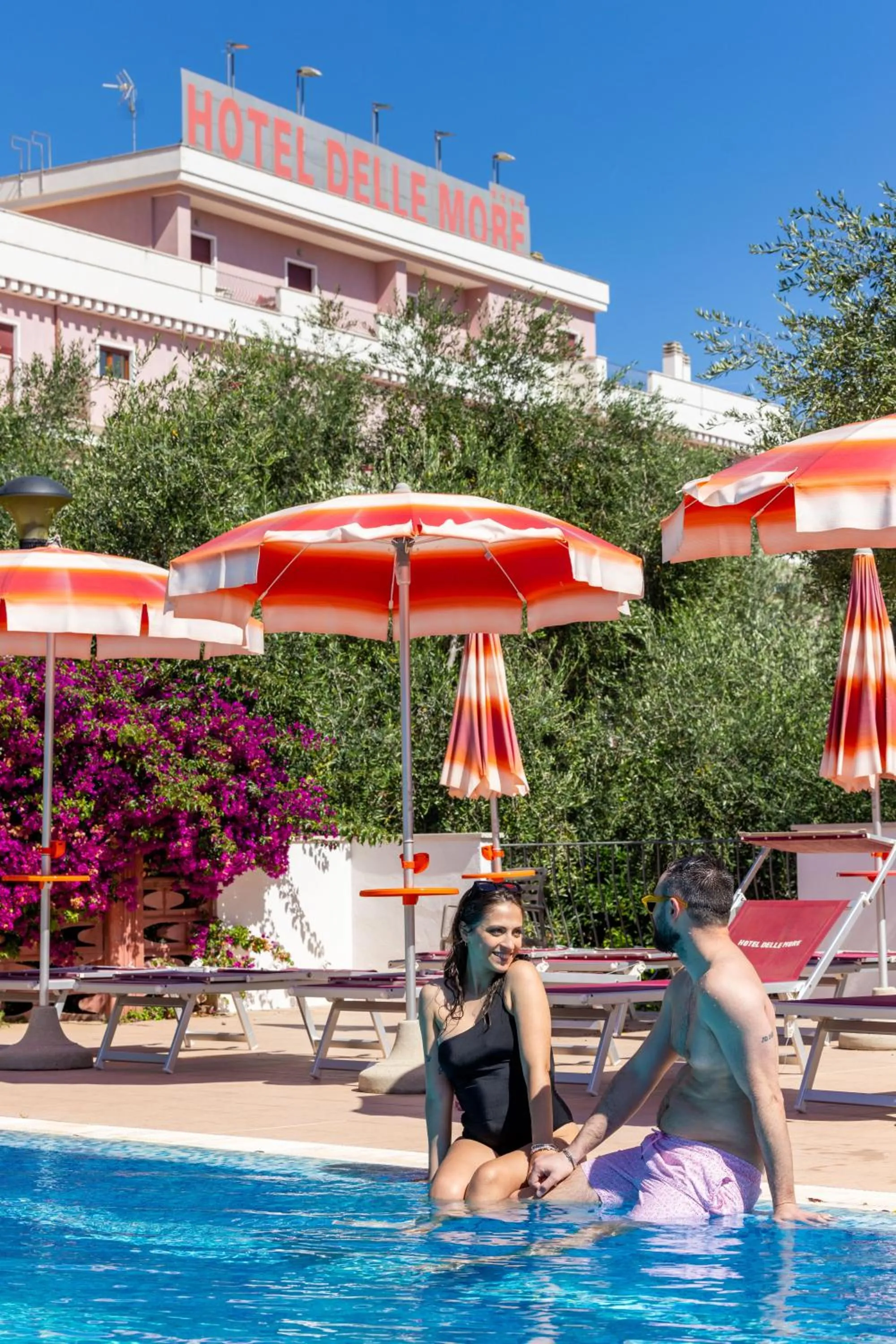 Swimming pool in Hotel Delle More