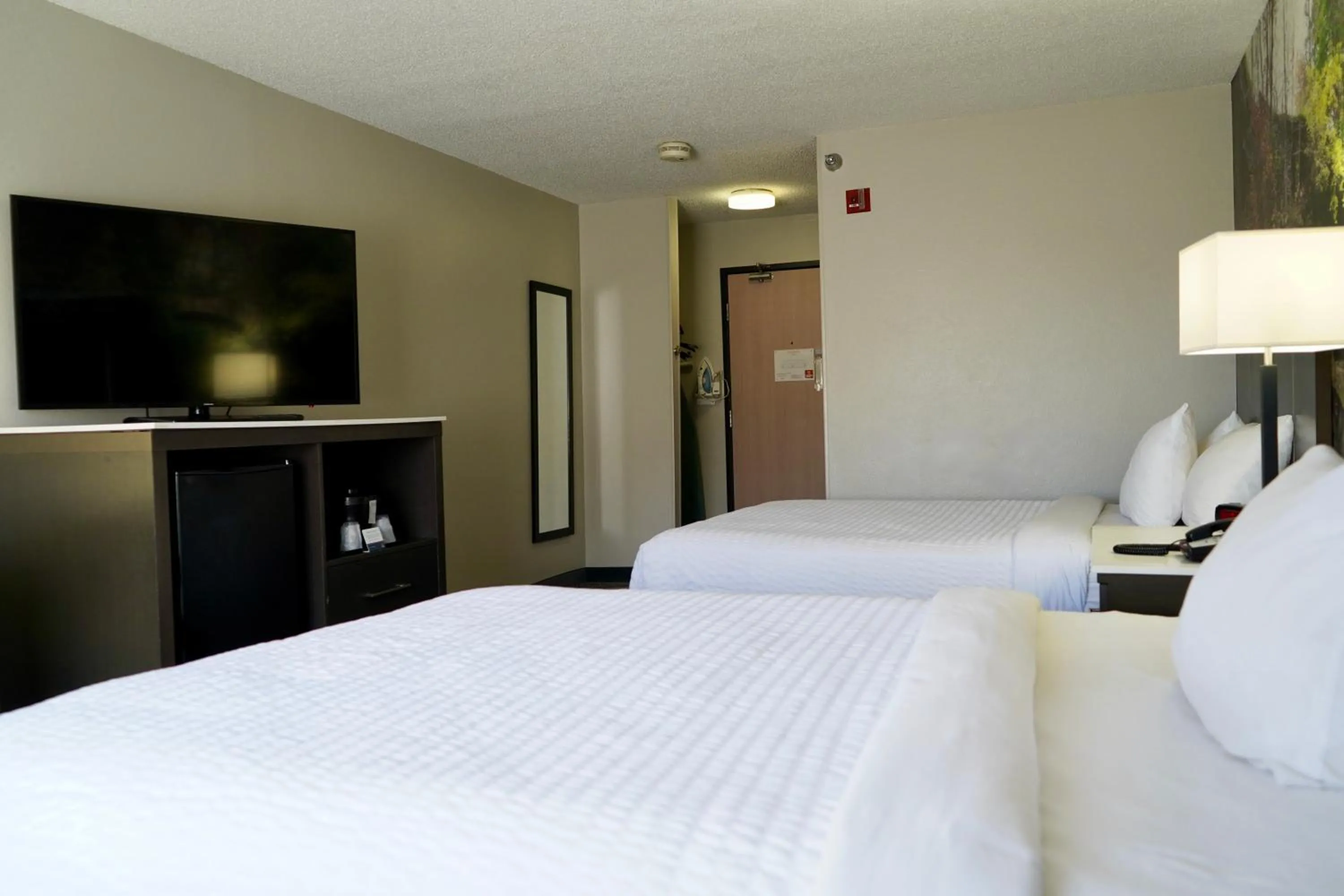 Bedroom, Bed in Clarion Inn Fairborn - Dayton near Wright Patterson