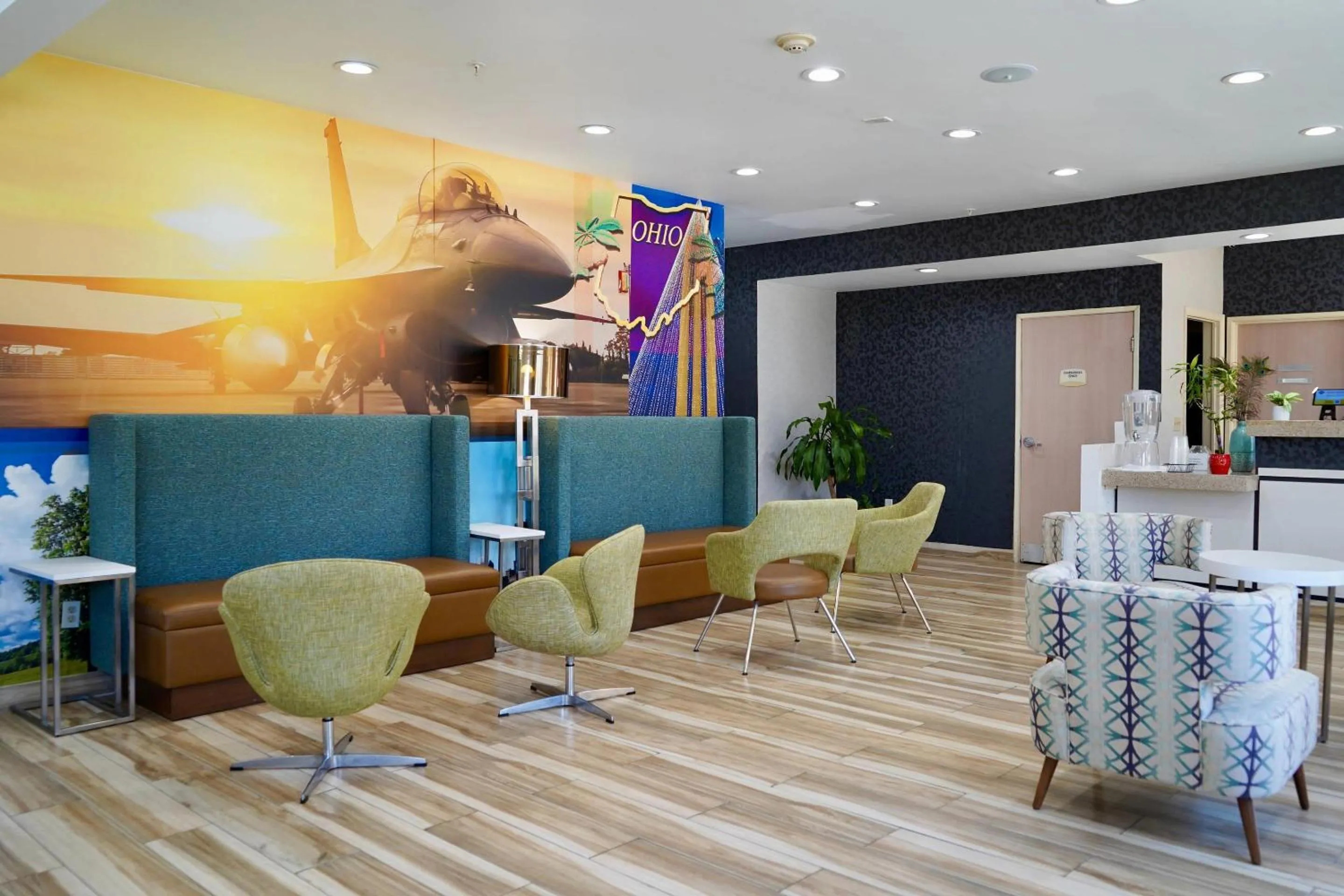 Lobby or reception in Clarion Inn Fairborn - Dayton near Wright Patterson