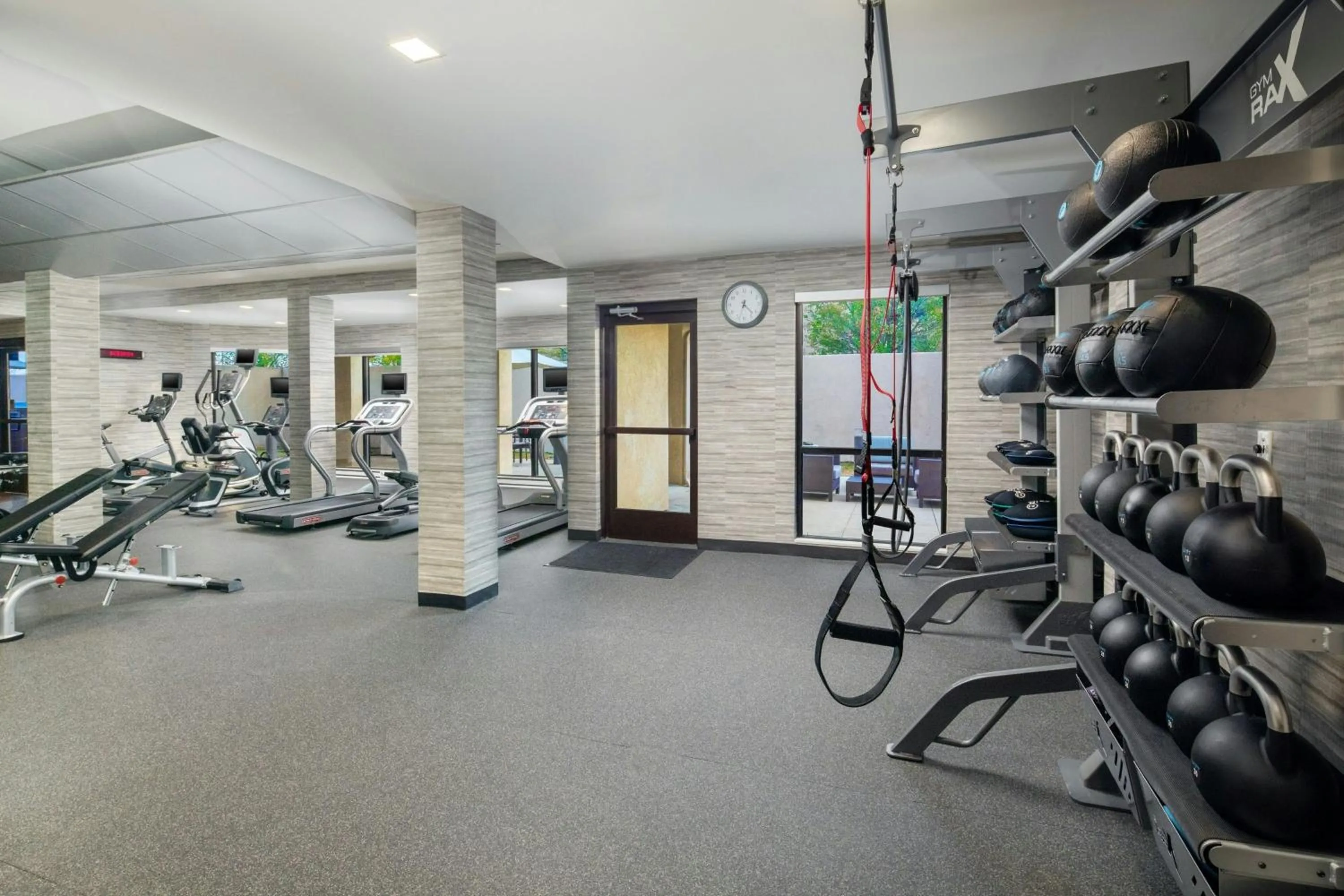 Fitness centre/facilities in Courtyard by Marriott Dayton North