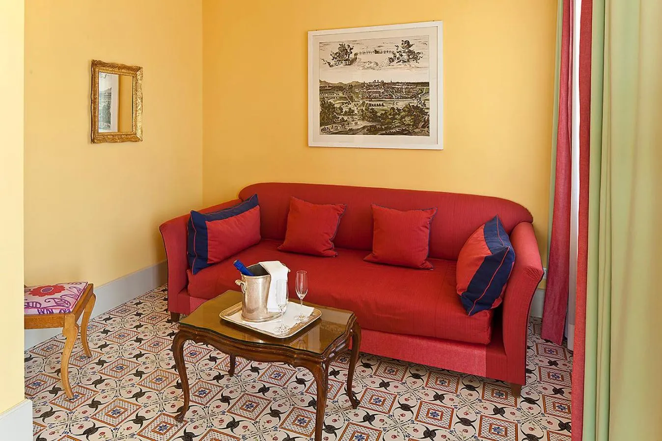 Living room in Regina Isabella-Resort Spa Restaurant