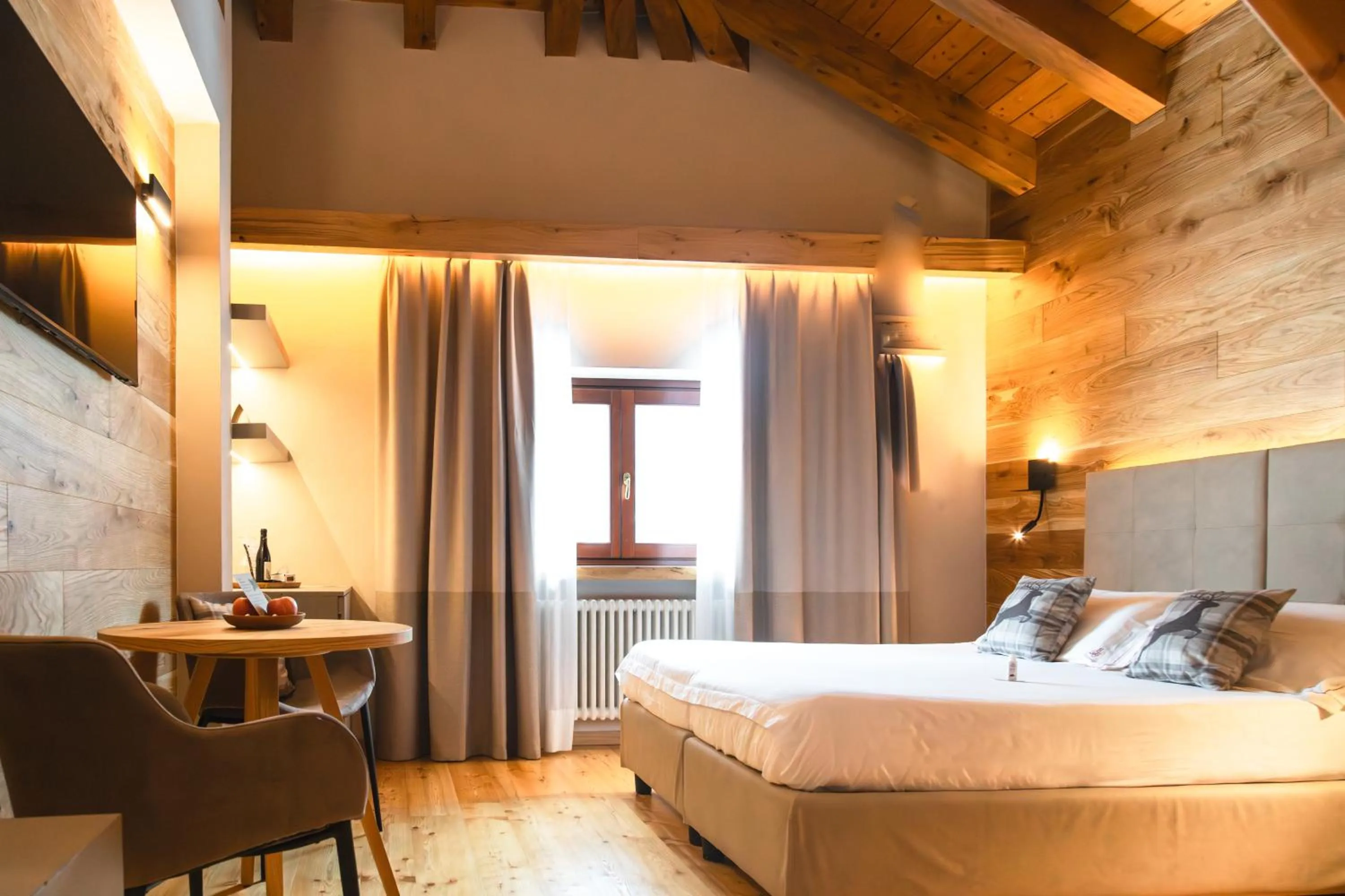 Bed in Hotel Relais Des Glaciers - Adults Only