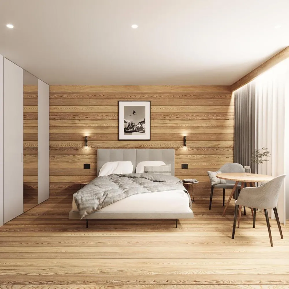 Bed in Hotel Relais Des Glaciers - Adults Only