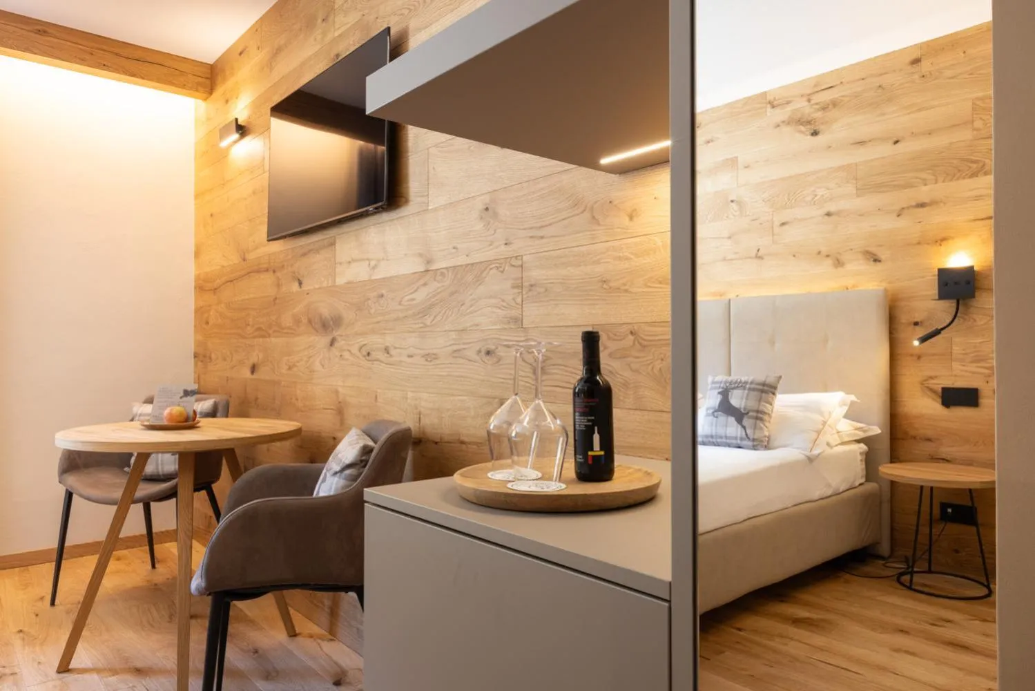 Bed in Hotel Relais Des Glaciers - Adults Only