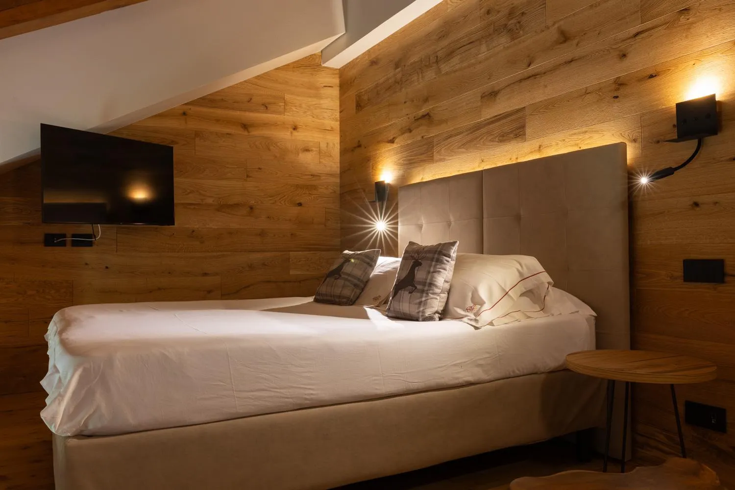 Bed in Hotel Relais Des Glaciers - Adults Only