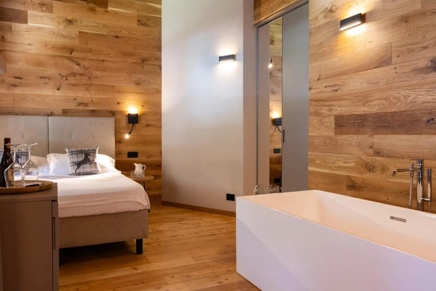 Bed in Hotel Relais Des Glaciers - Adults Only