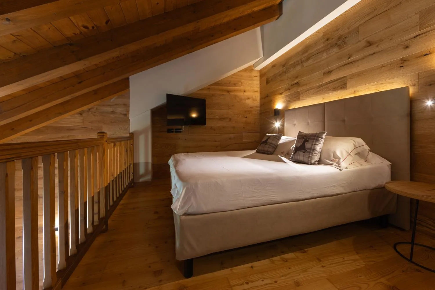 Bed in Hotel Relais Des Glaciers - Adults Only
