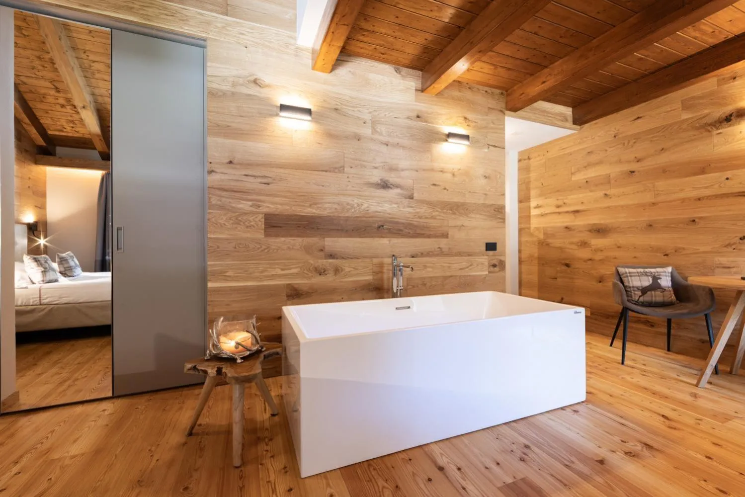 Bed in Hotel Relais Des Glaciers - Adults Only