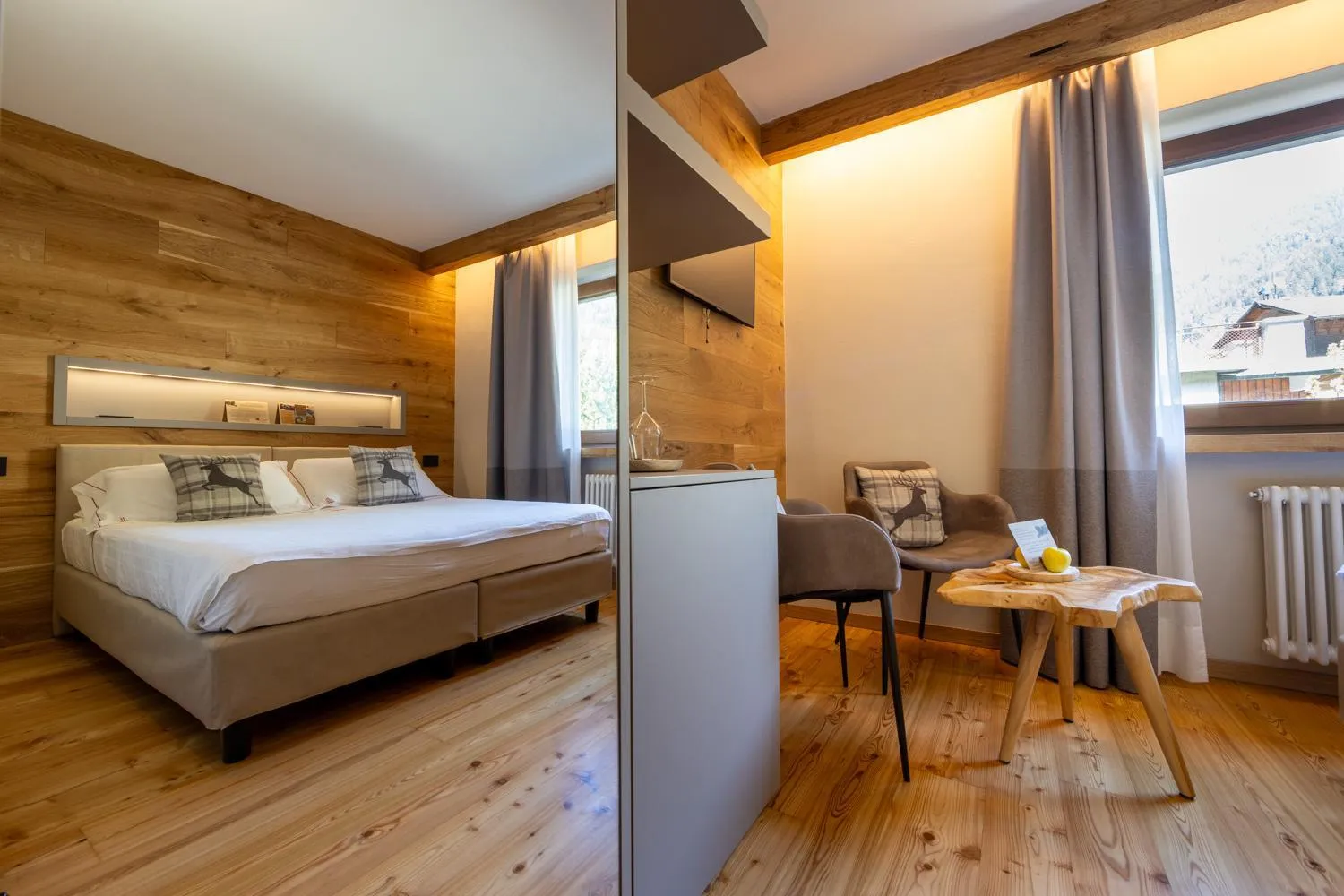 Bed in Hotel Relais Des Glaciers - Adults Only