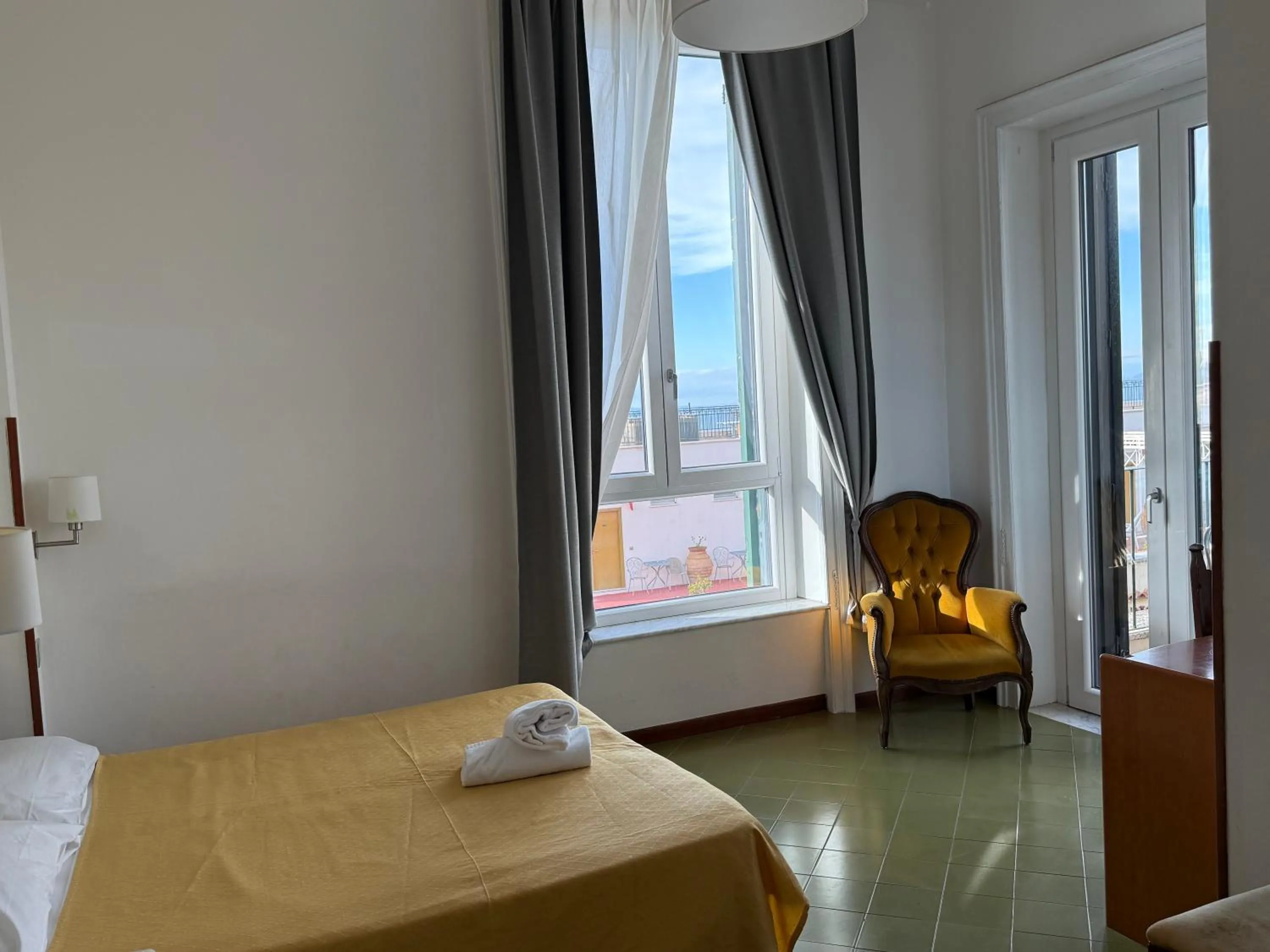 Bed in Hotel Villa Pina Antico Francischiello