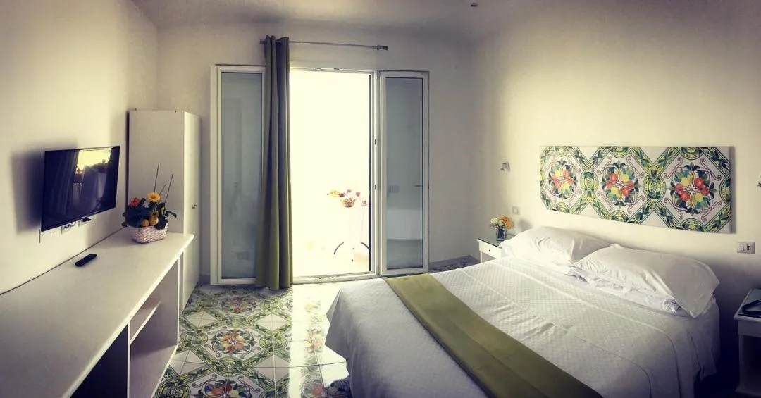 Bed in Hotel Villa Pina Antico Francischiello