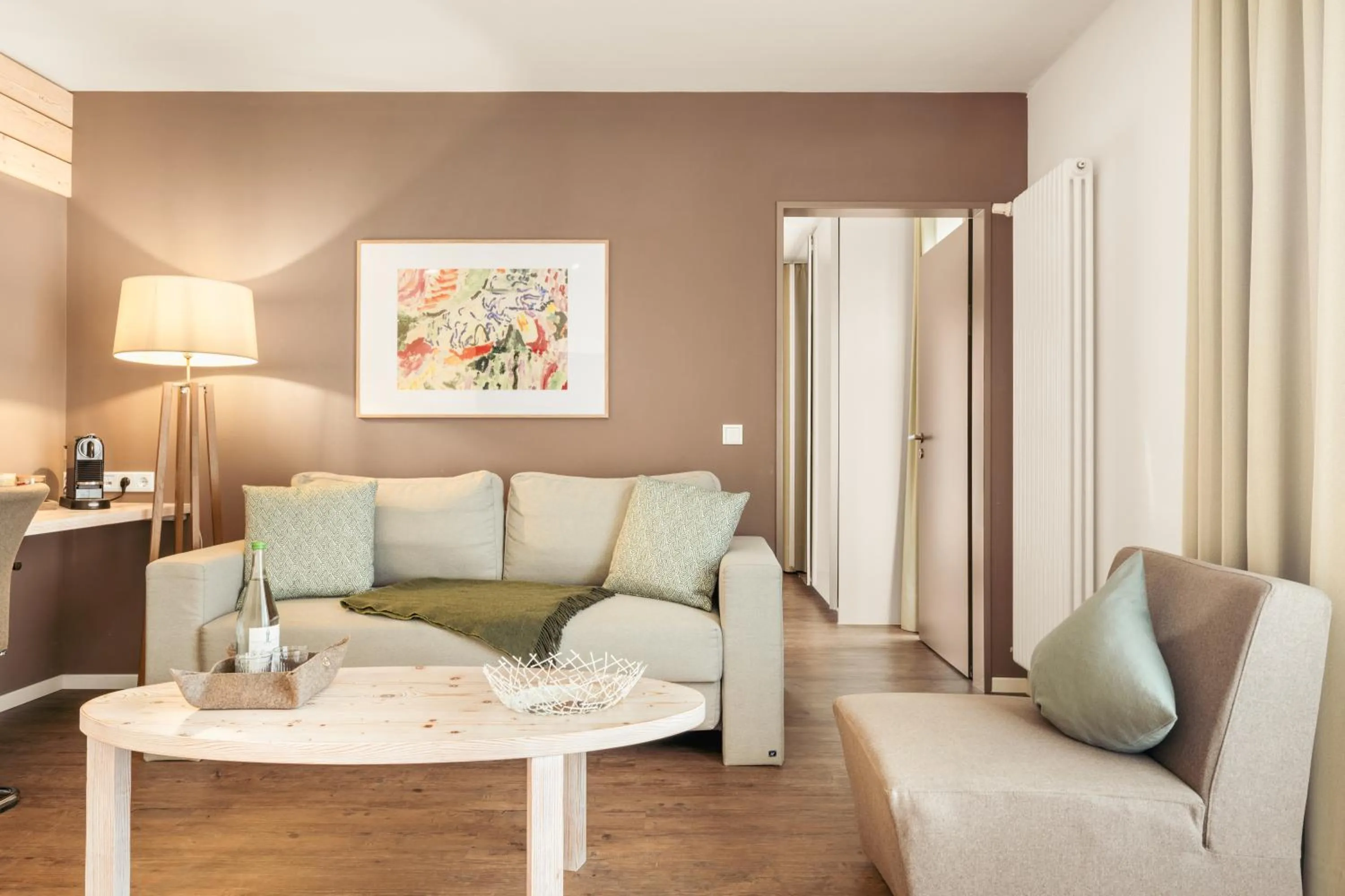 Living room in Hotel Villa Lago