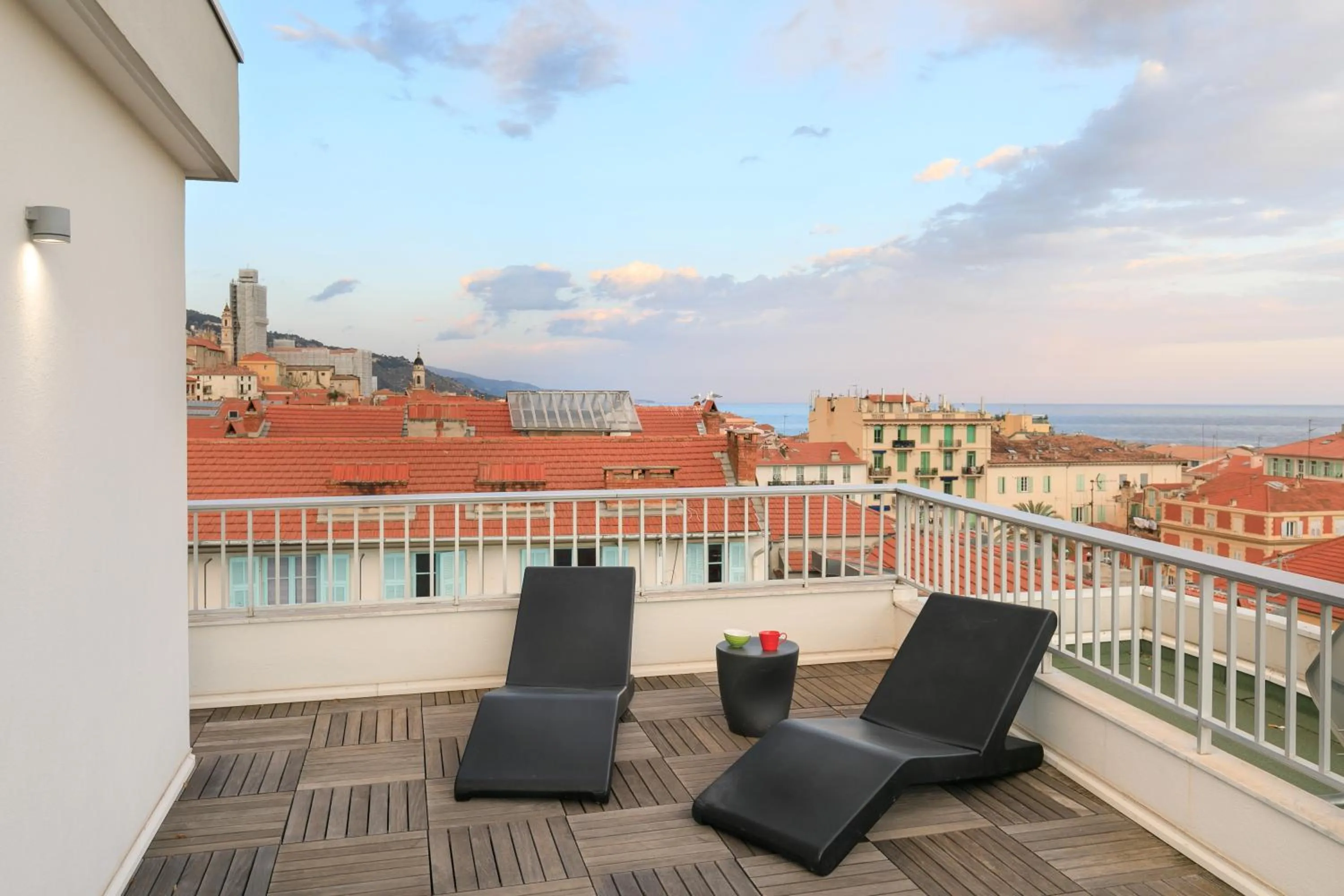 Balcony/Terrace in Ibis Styles Menton Centre