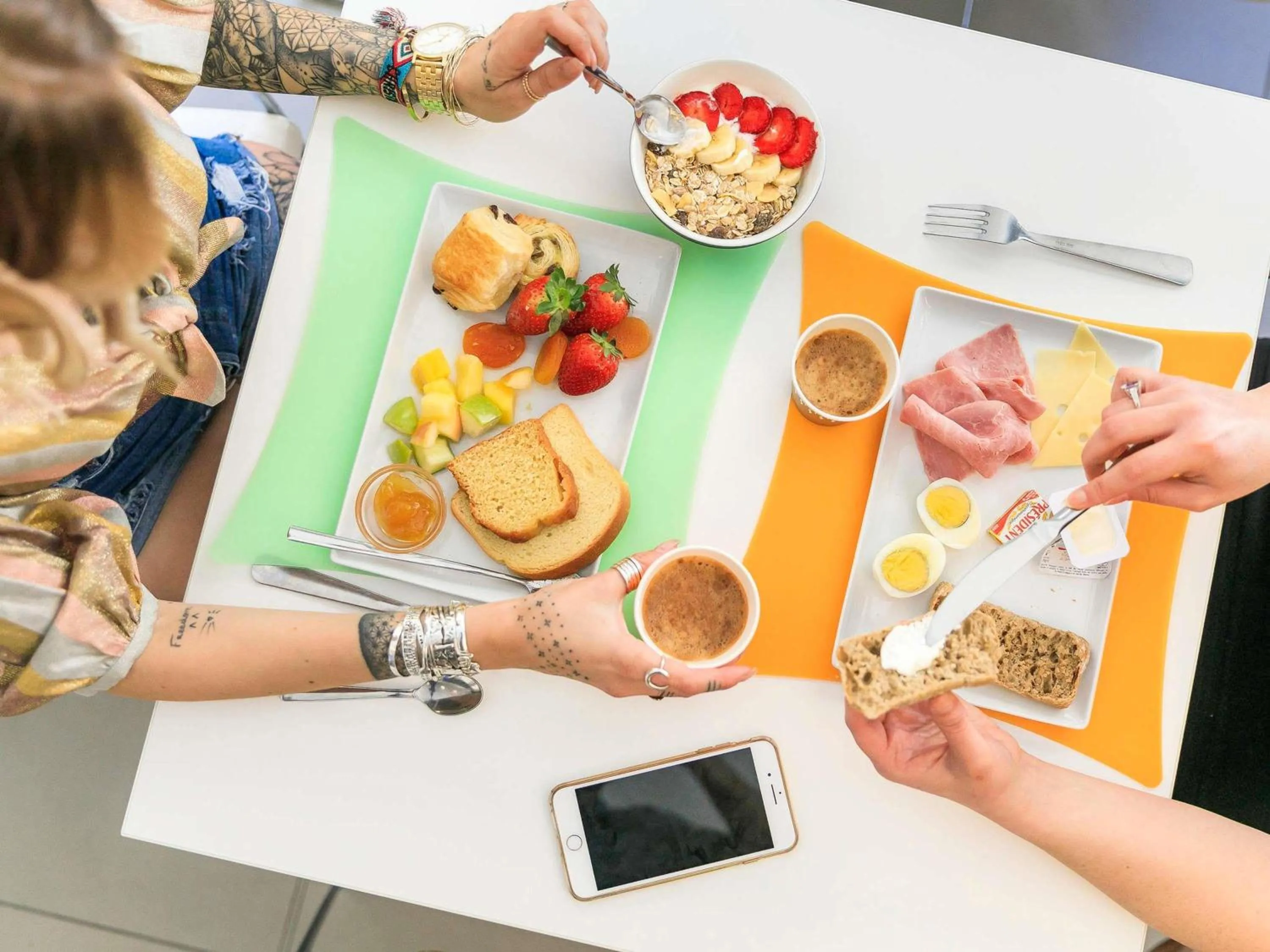 Breakfast in Ibis Styles Menton Centre