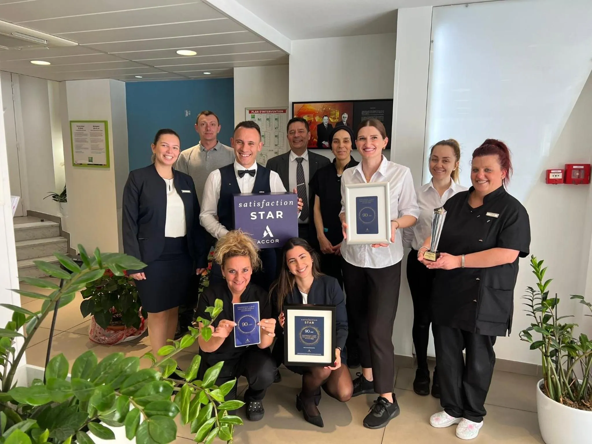 Staff in Ibis Styles Menton Centre