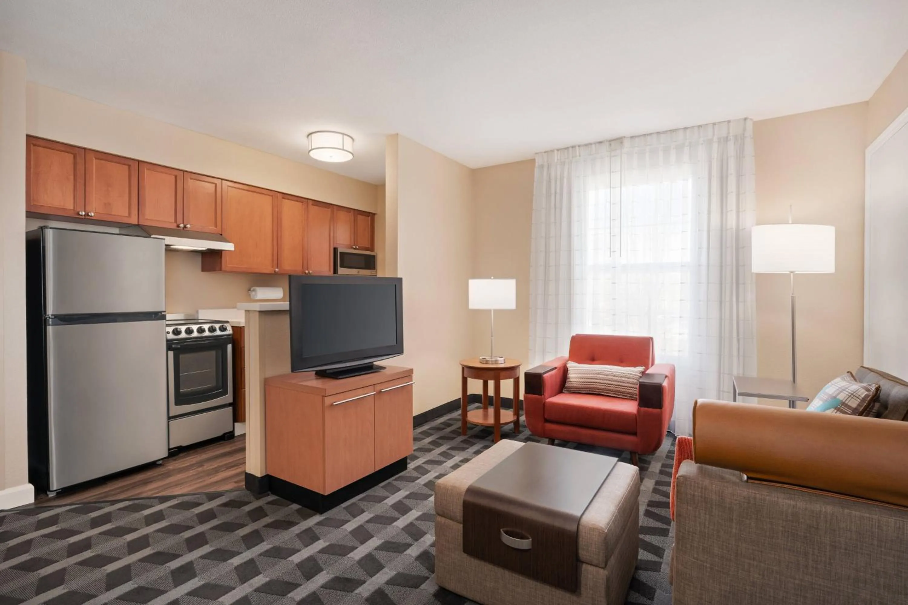 Living room in TownePlace Suites by Marriott Springfield