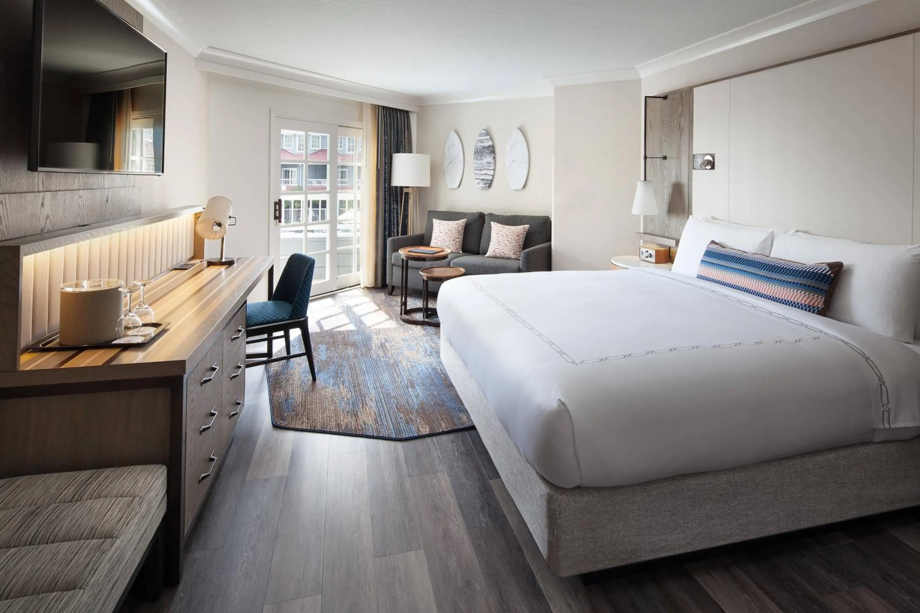 Photo of the whole room, Bed in Laguna Cliffs Marriott Resort & Spa