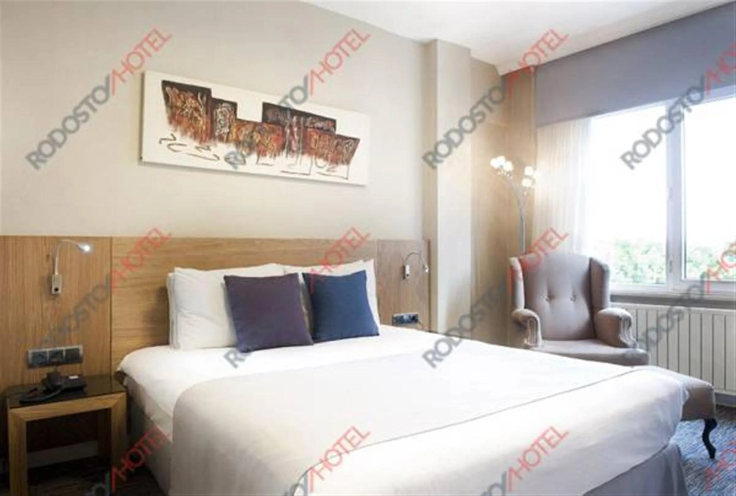 Bed in Rodosto Hotel