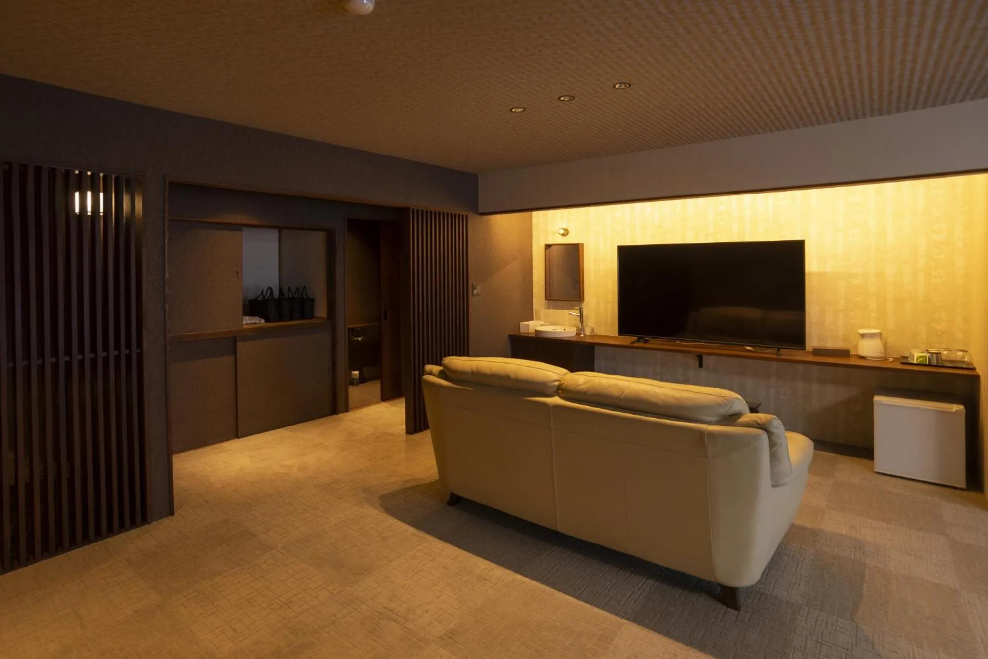 Living room in Kusatsu Onsen Eidaya