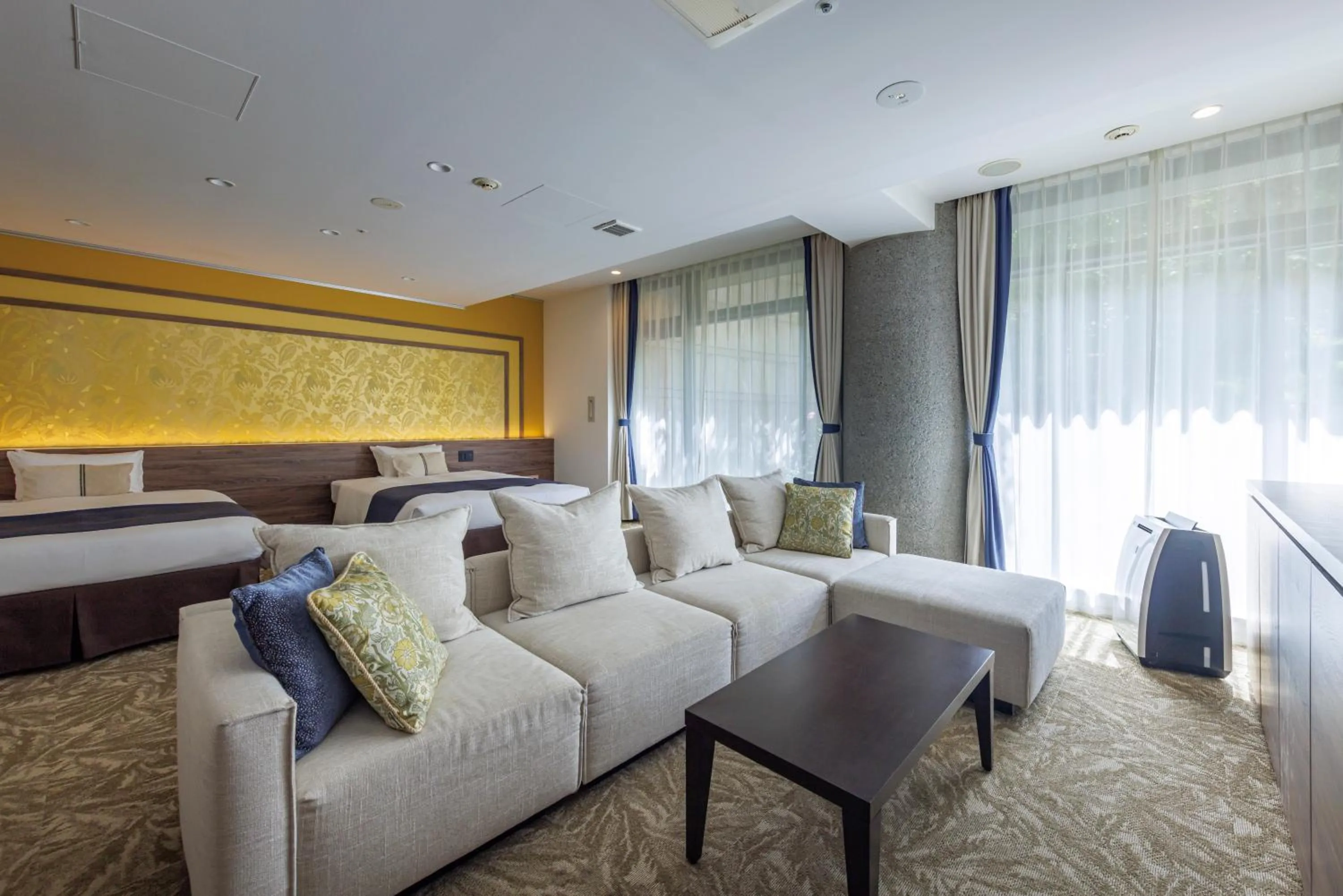 Bed in WeBase KAMAKURA