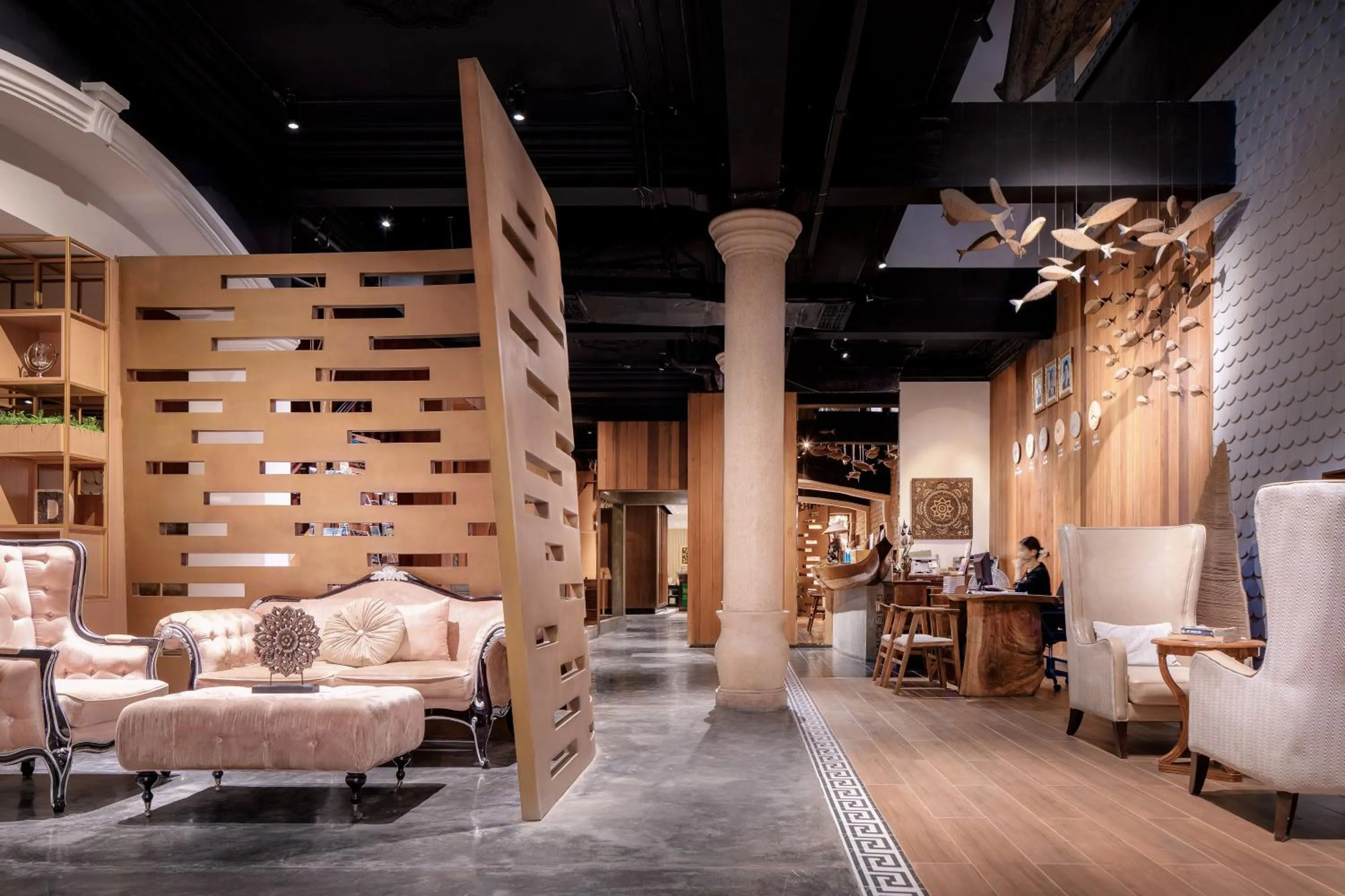 Lobby or reception in G Mekong Hotel Phom Penh