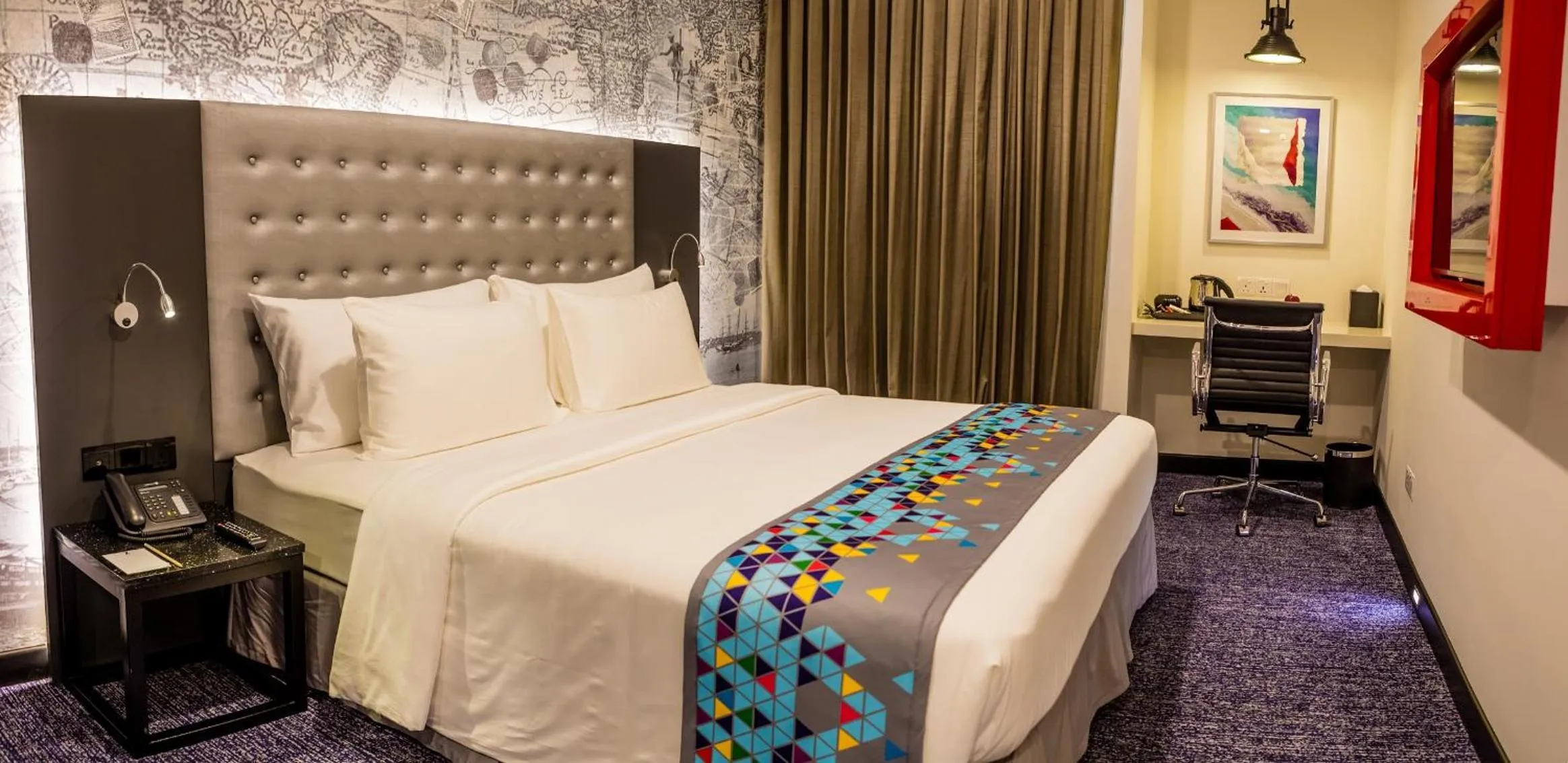 Bedroom, Bed in Fairway Colombo - Sri Lanka's First Hotel With Robot Technology