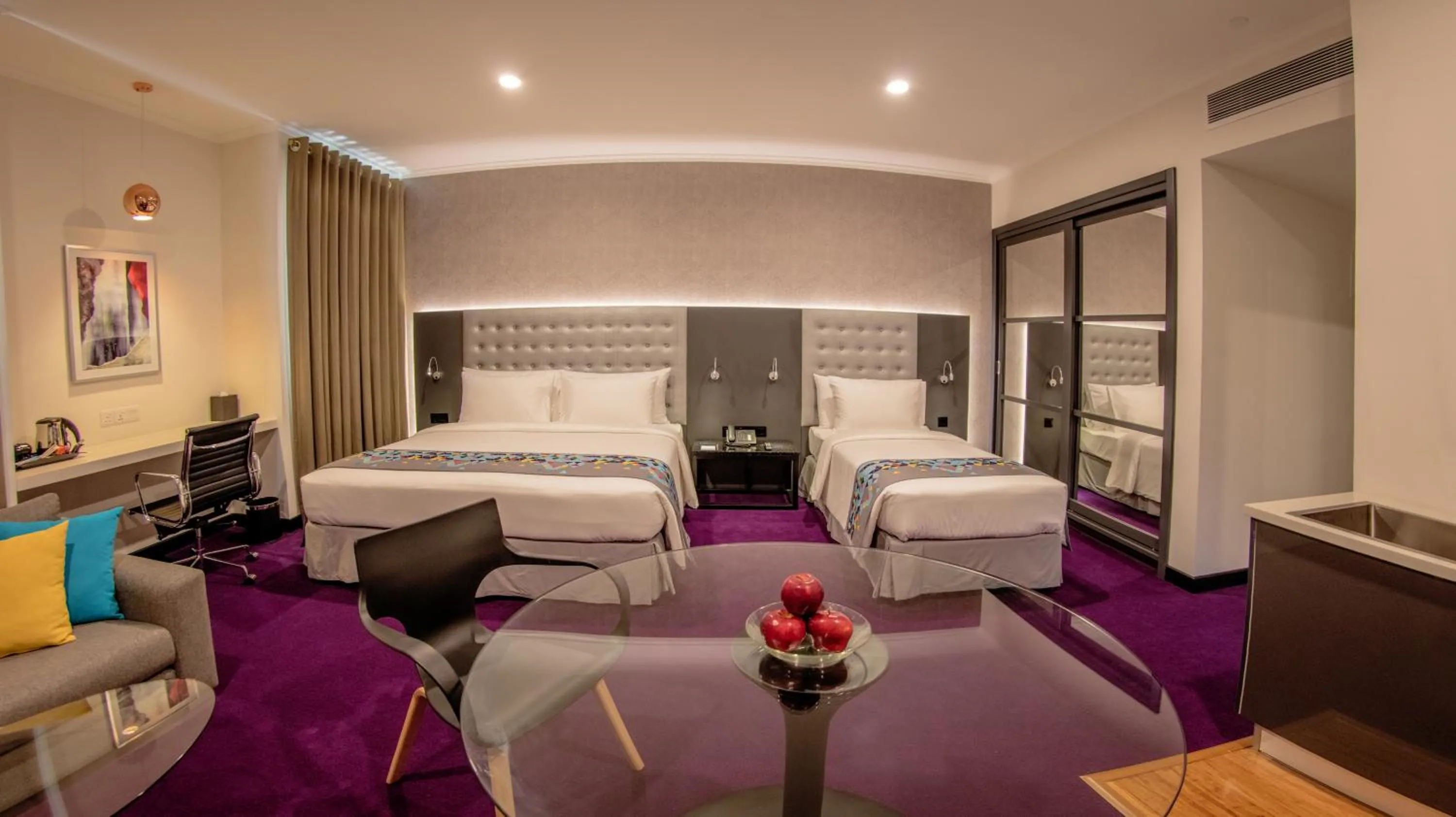 Bed in Fairway Colombo - Sri Lanka's First Hotel With Robot Technology
