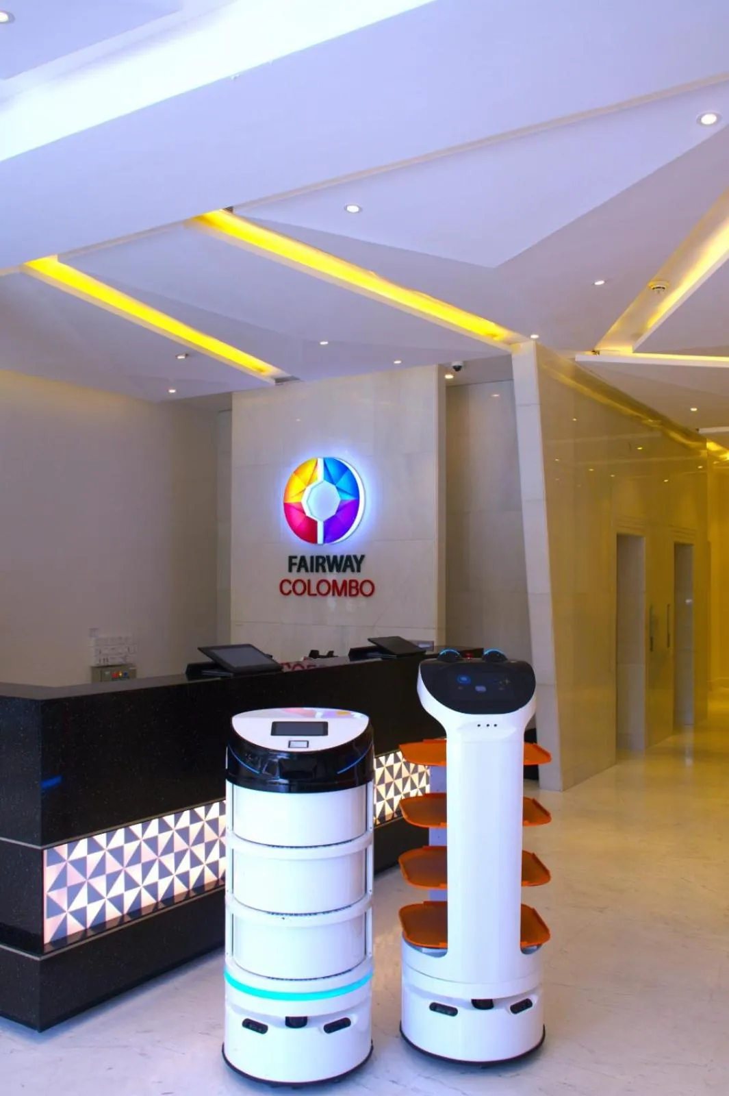 room service in Fairway Colombo - Sri Lanka's First Hotel With Robot Technology