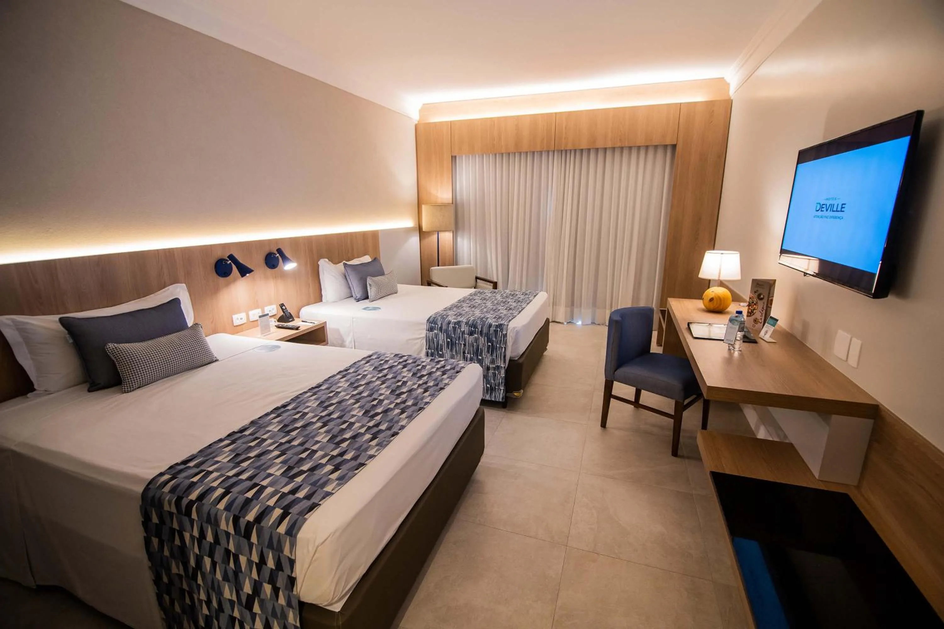 Bed in Hotel Deville Prime Salvador