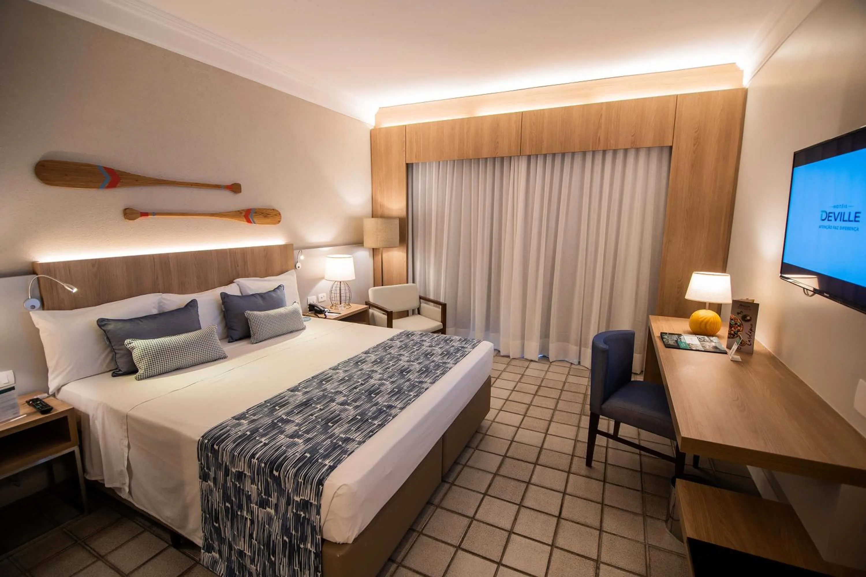 Bed in Hotel Deville Prime Salvador