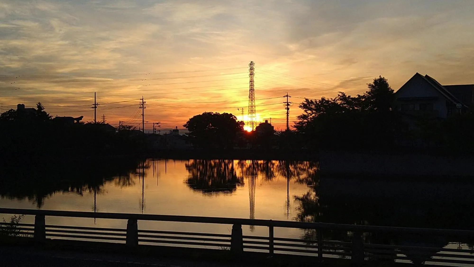 Lake view in Handa Station Hotel