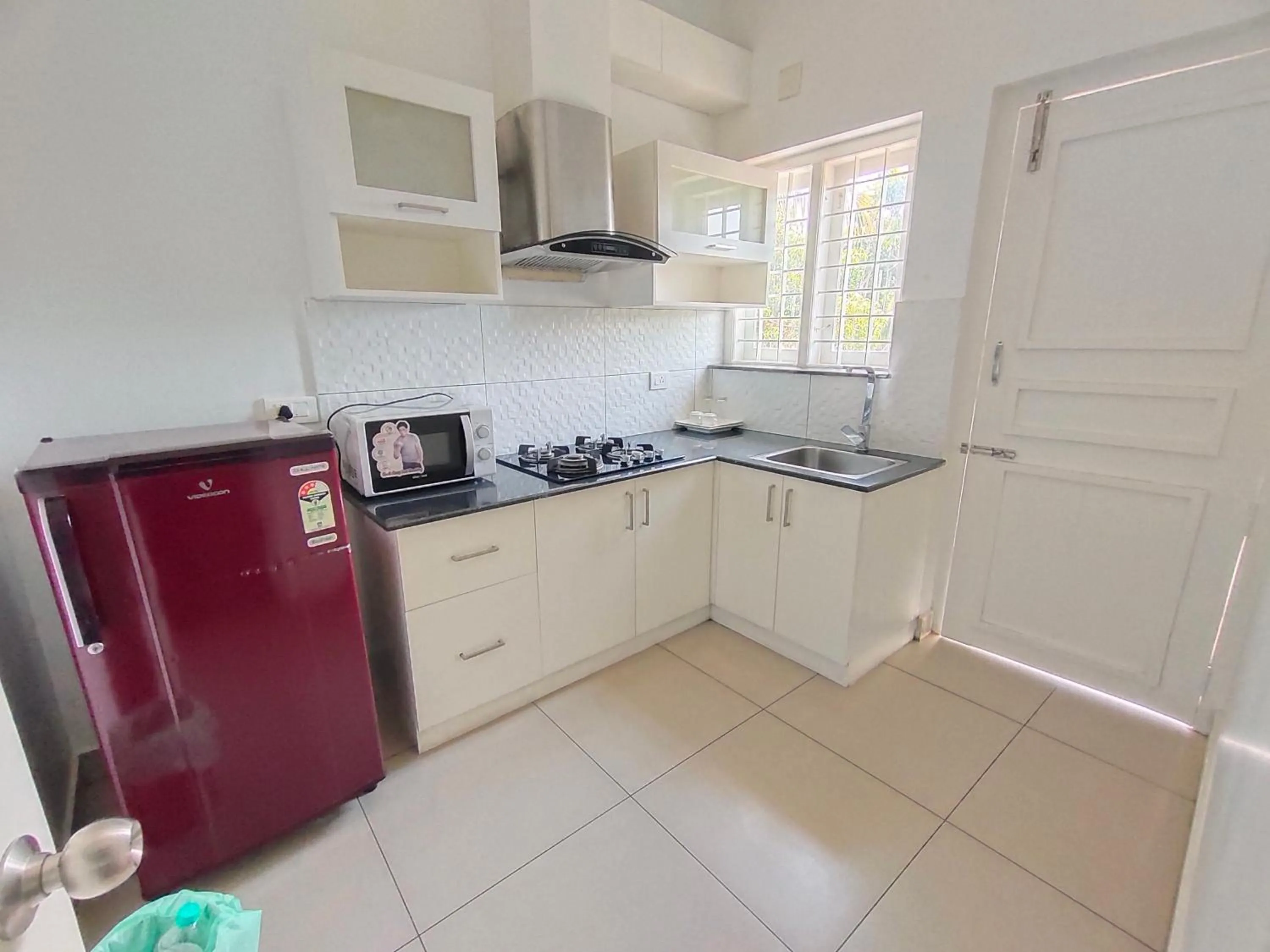 kitchen in Le Villagio Resort & Domes