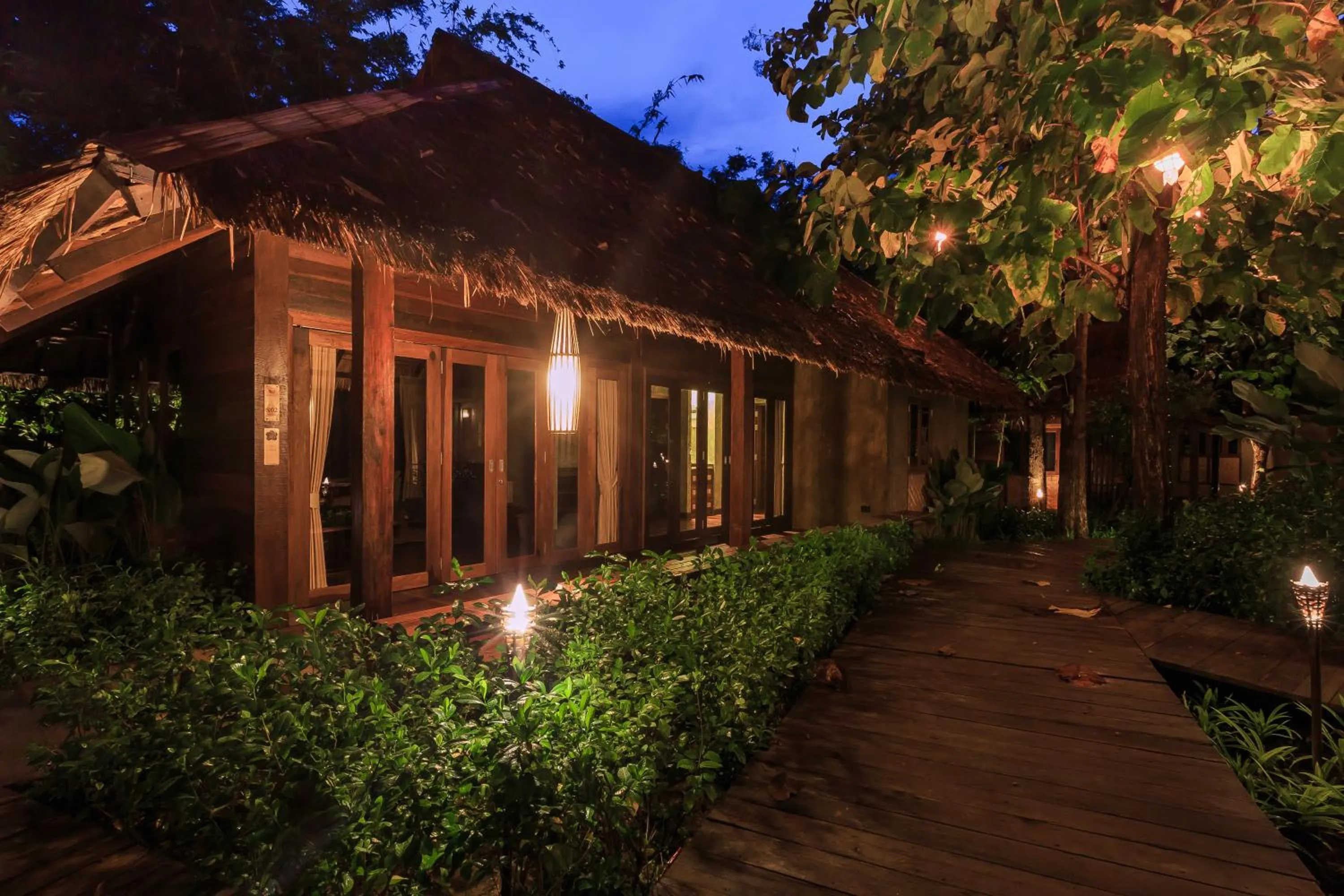 Property building in Azalea Village