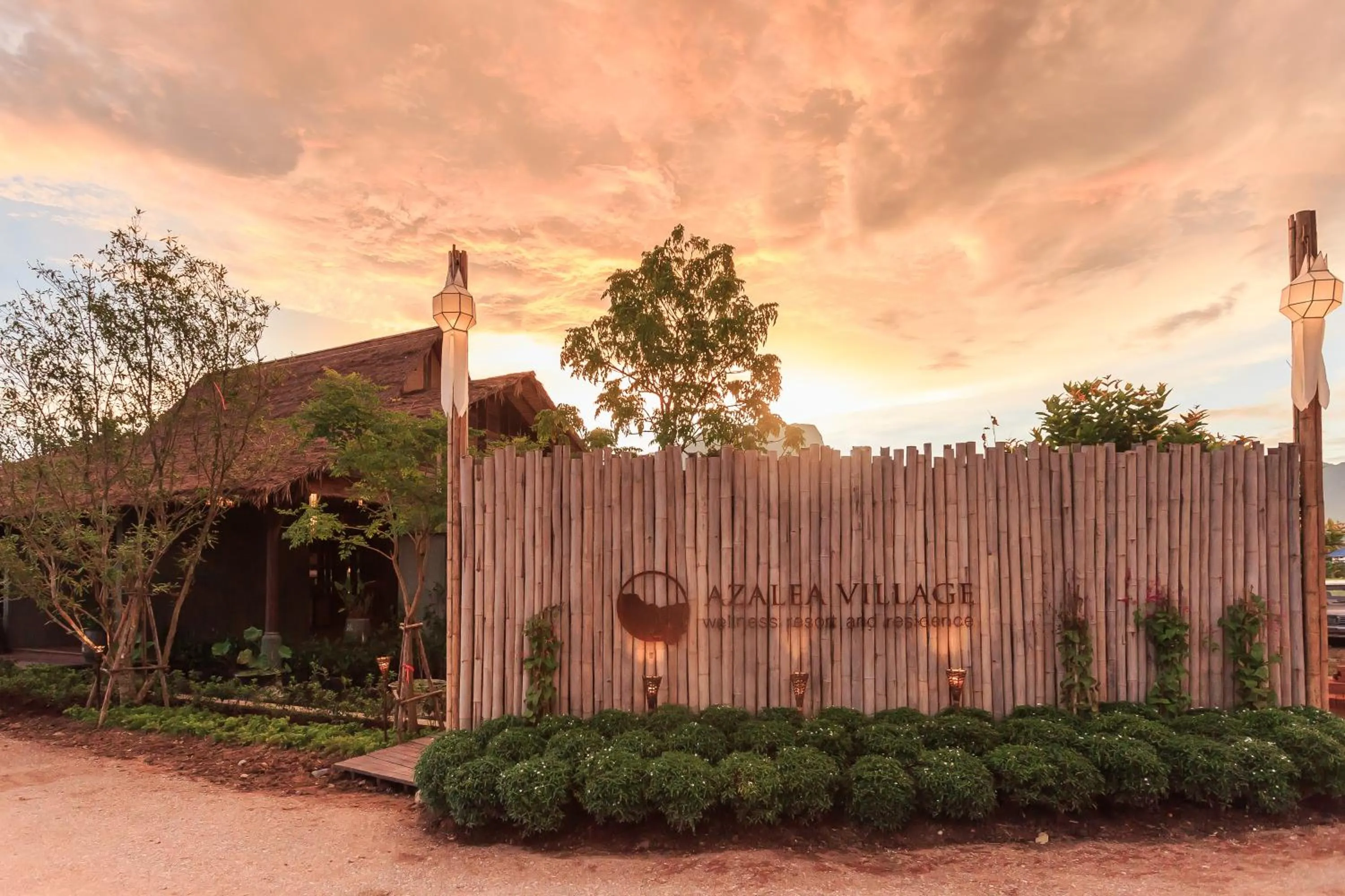 Property building in Azalea Village