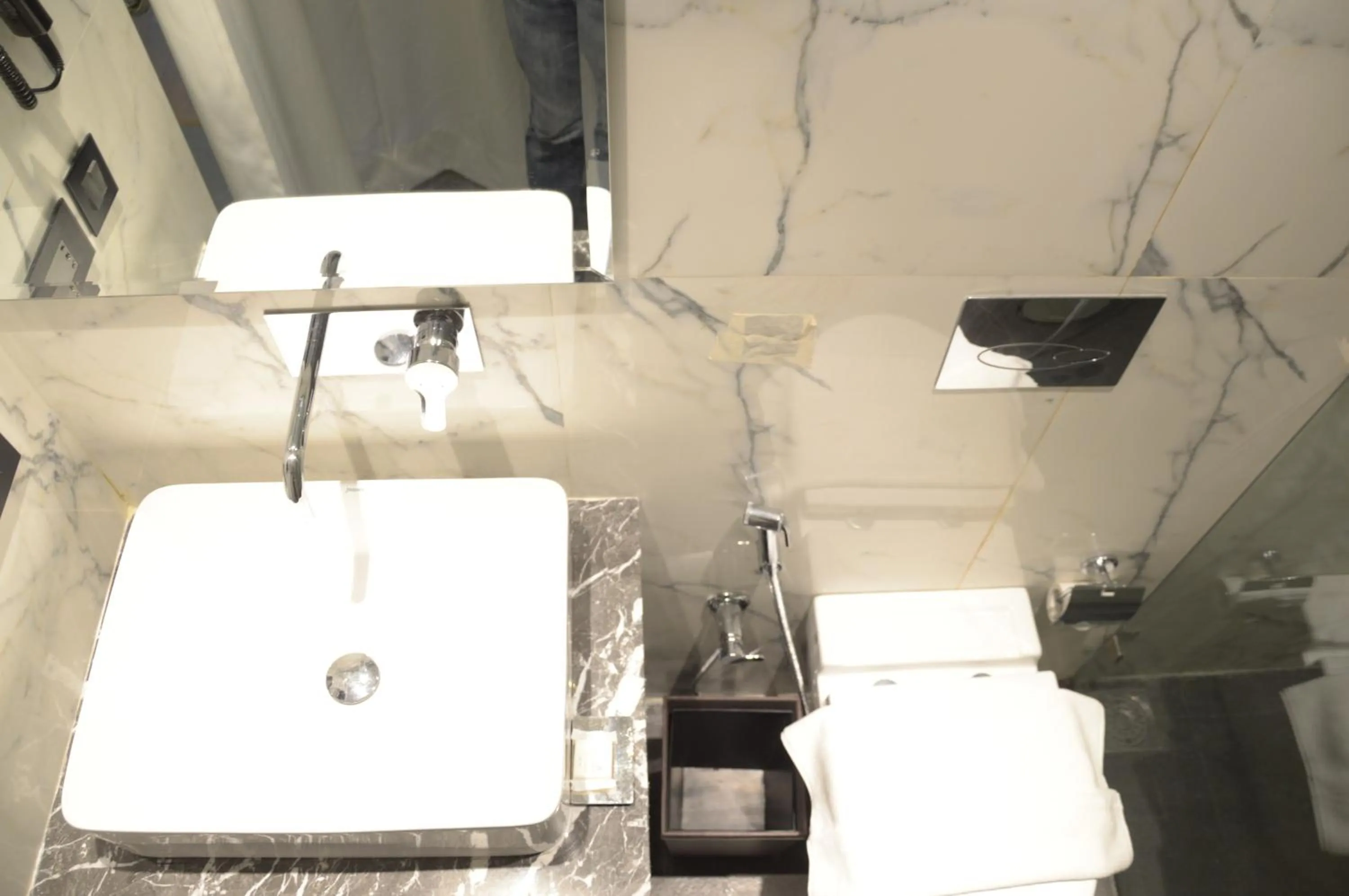 Bathroom in Connaught Royale Delhi