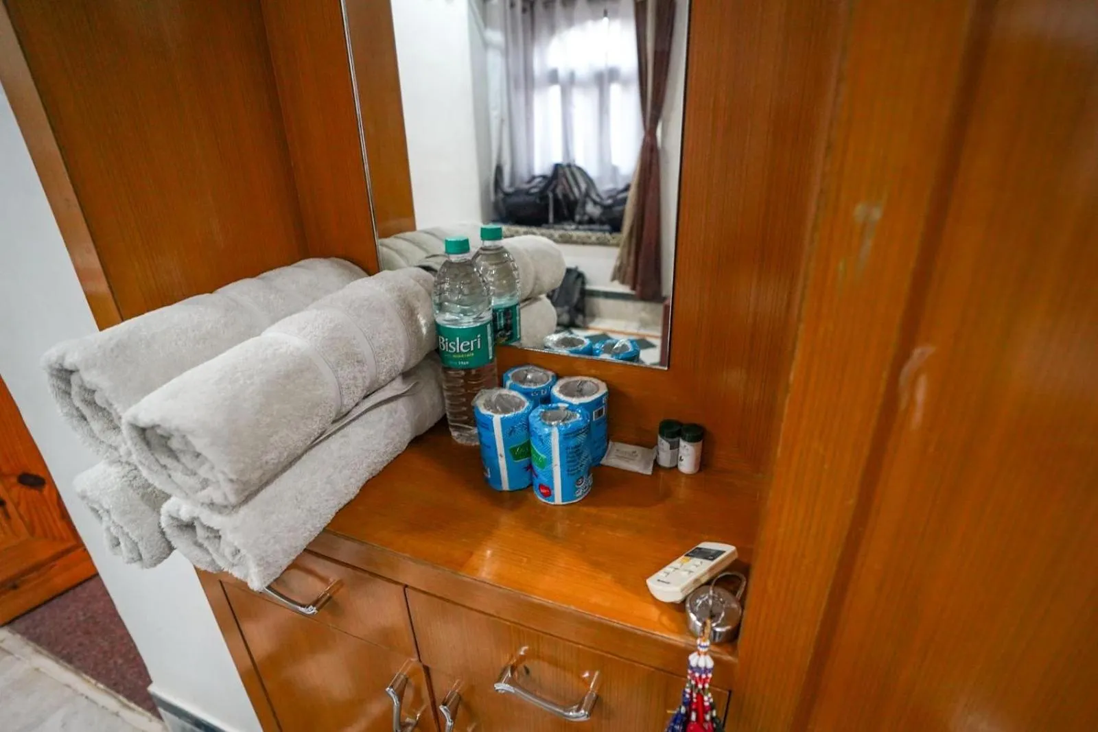 towels in The Wanderlust Guest House & Safari