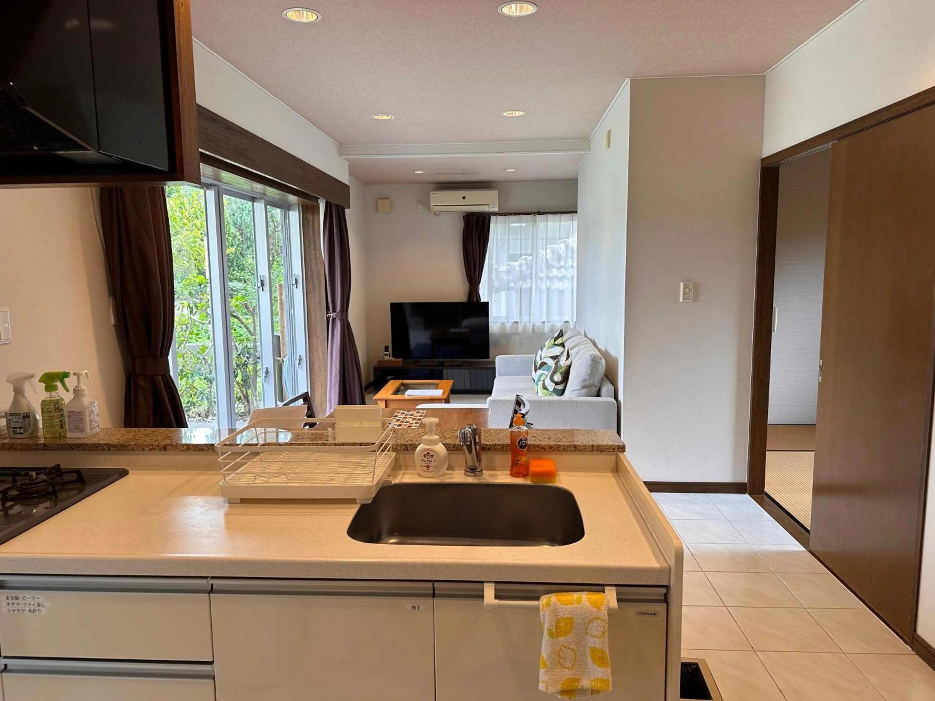 kitchen in Arimabaru Beach Resort