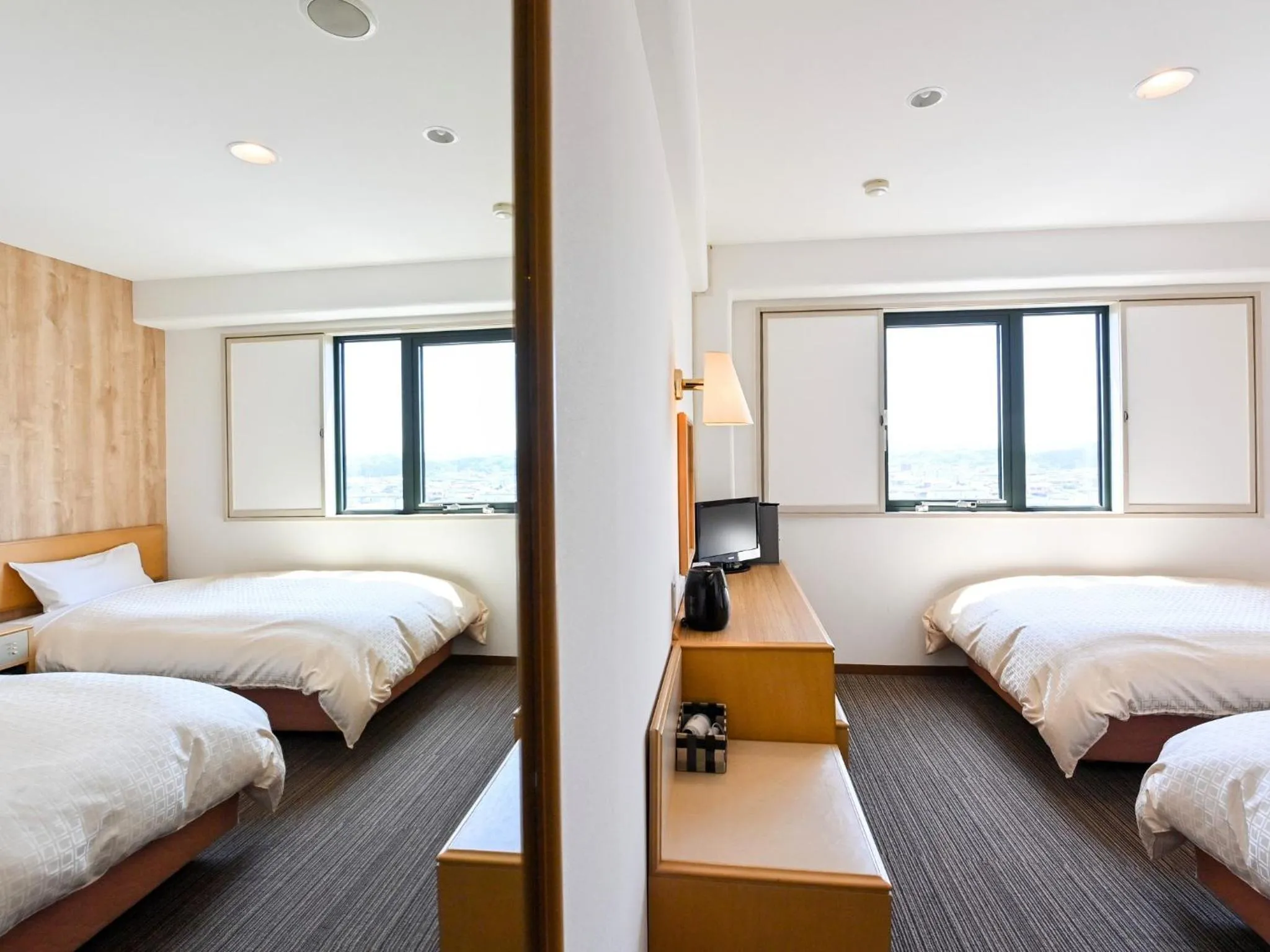 Bed in Park Hotel Kani