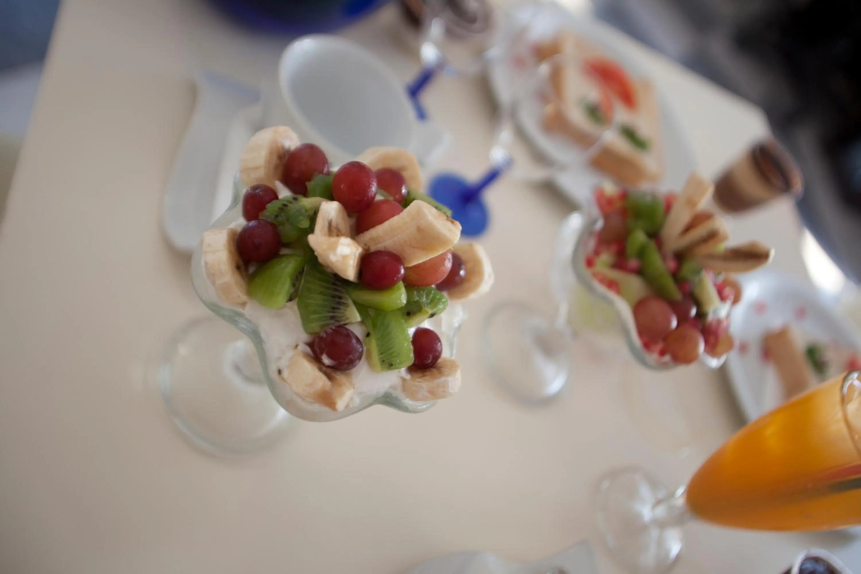 American breakfast in Naxian Queen Luxury Villas & Suites