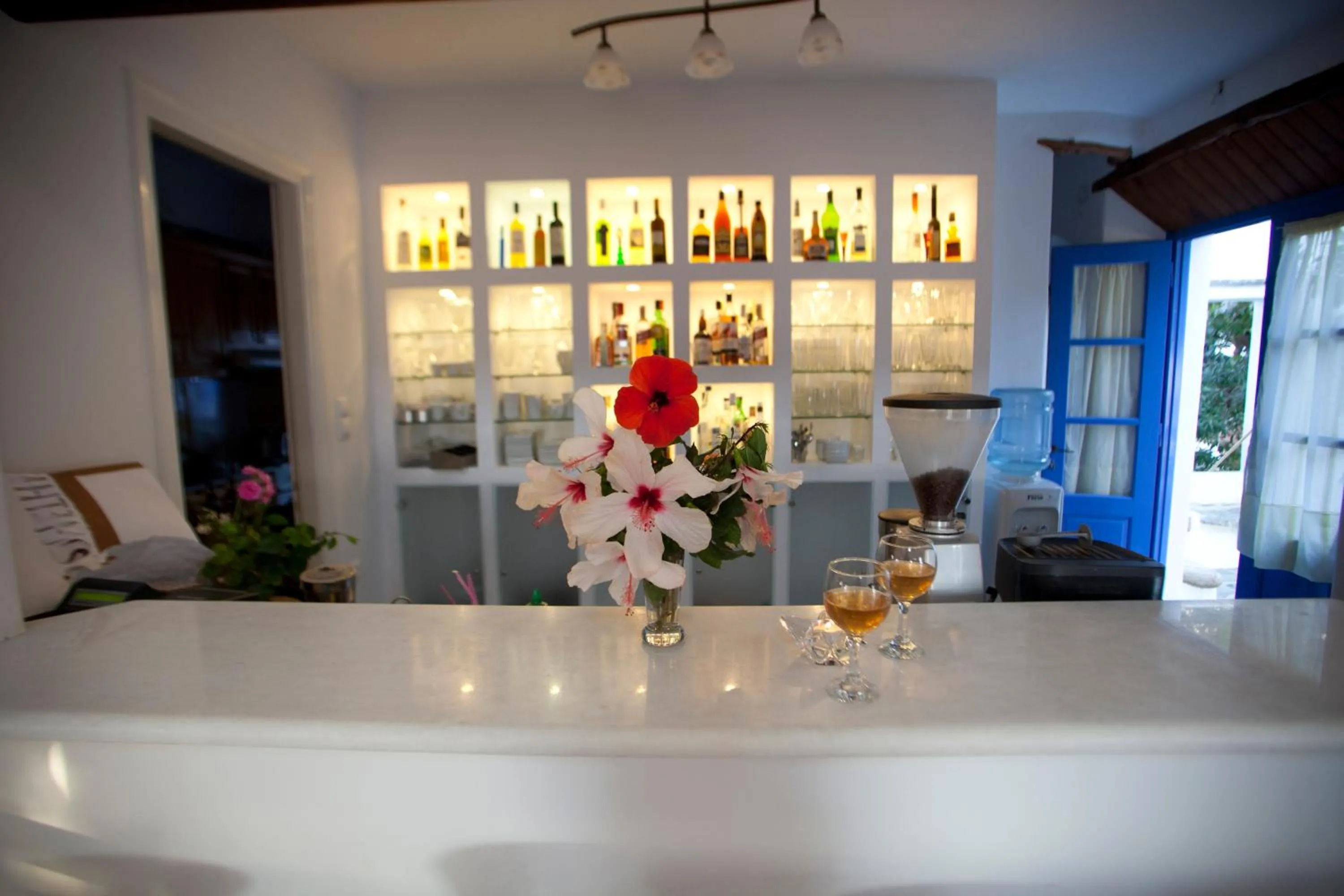 Lobby or reception in Naxian Queen Luxury Villas & Suites